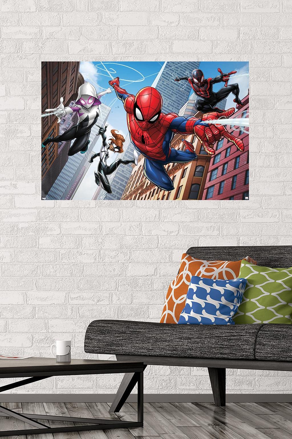 Trends International Marvel Comics - Spider-Man - Web Heroes Wall Poster, 22.375'' X 34'', Premium Unframed Version
