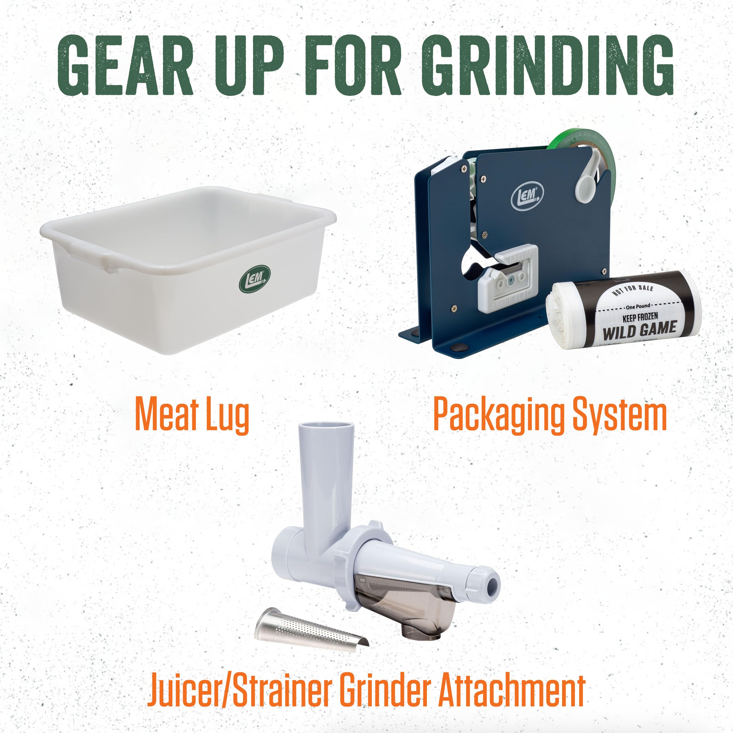 MEAT GRNDR CNTR TOP 575W (Pack of 1)