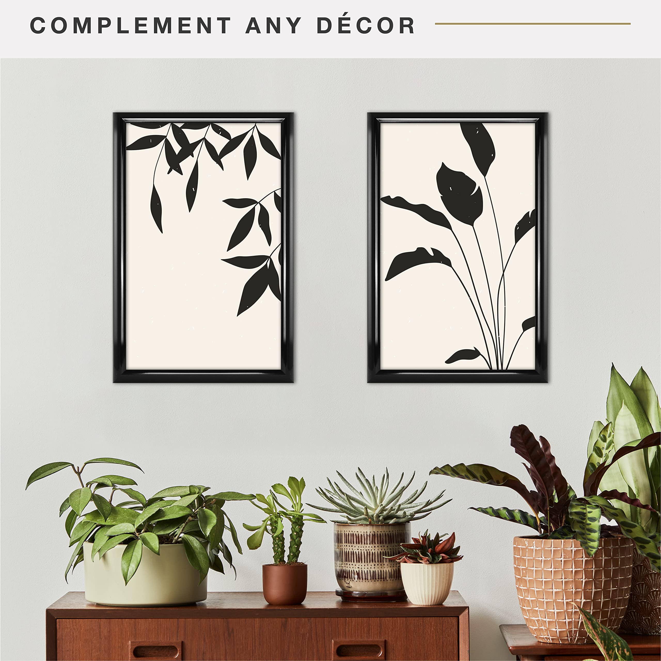 Mcs Trendsetter Poster Frame, Black, 11 X 17 In, 2 Pk
