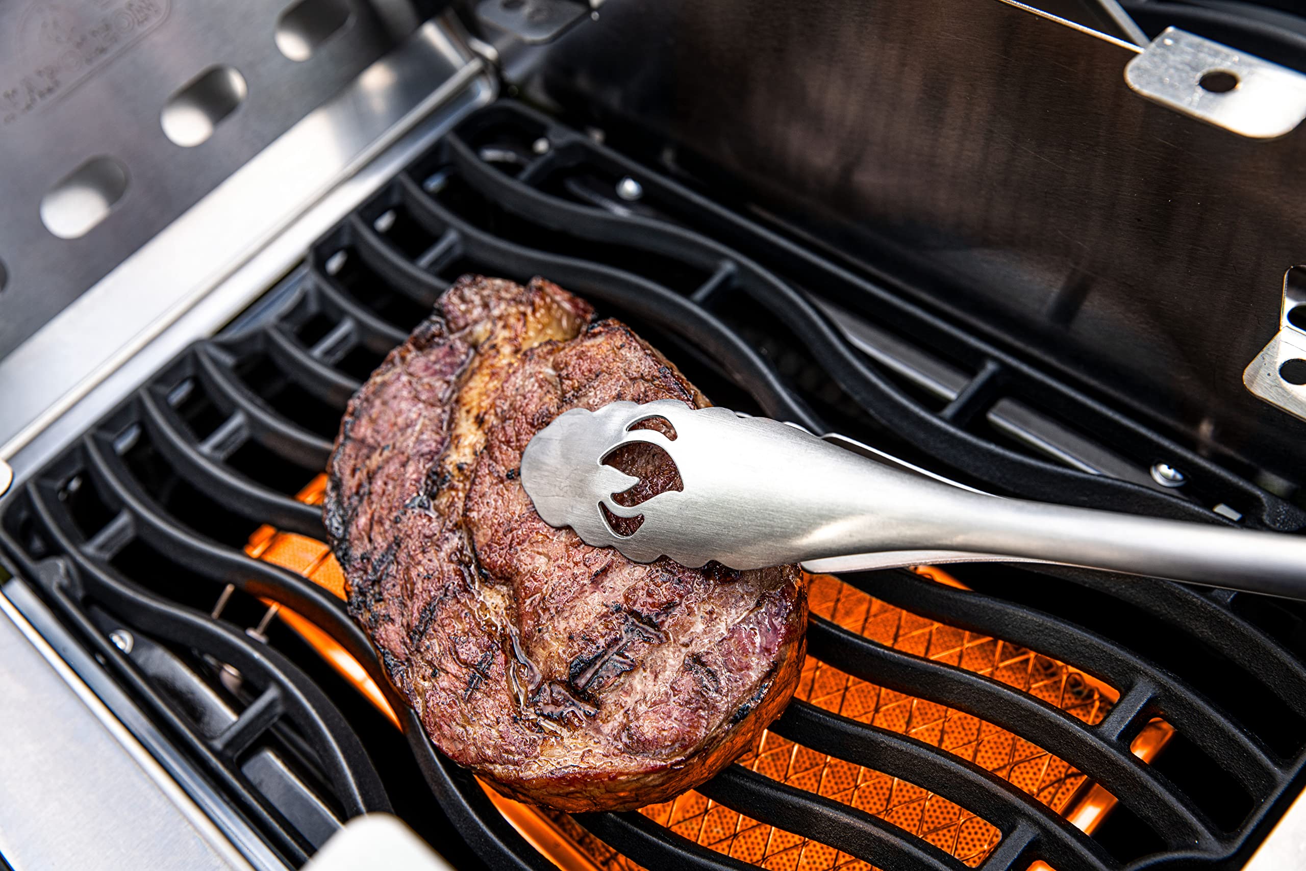 Napoleon Accessory 70033 - Pro Stainless Steel 2 Piece Toolset - Premium Bbq Grill Toolset, Cast Stainless Steel, Ergonomic Hand