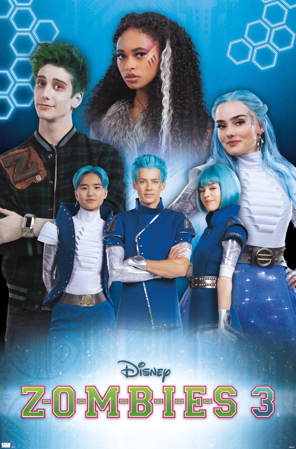 Trends International Disney Zombies 3 - Group Wall Poster, 22.37'' X 34.00'', Unframed Version