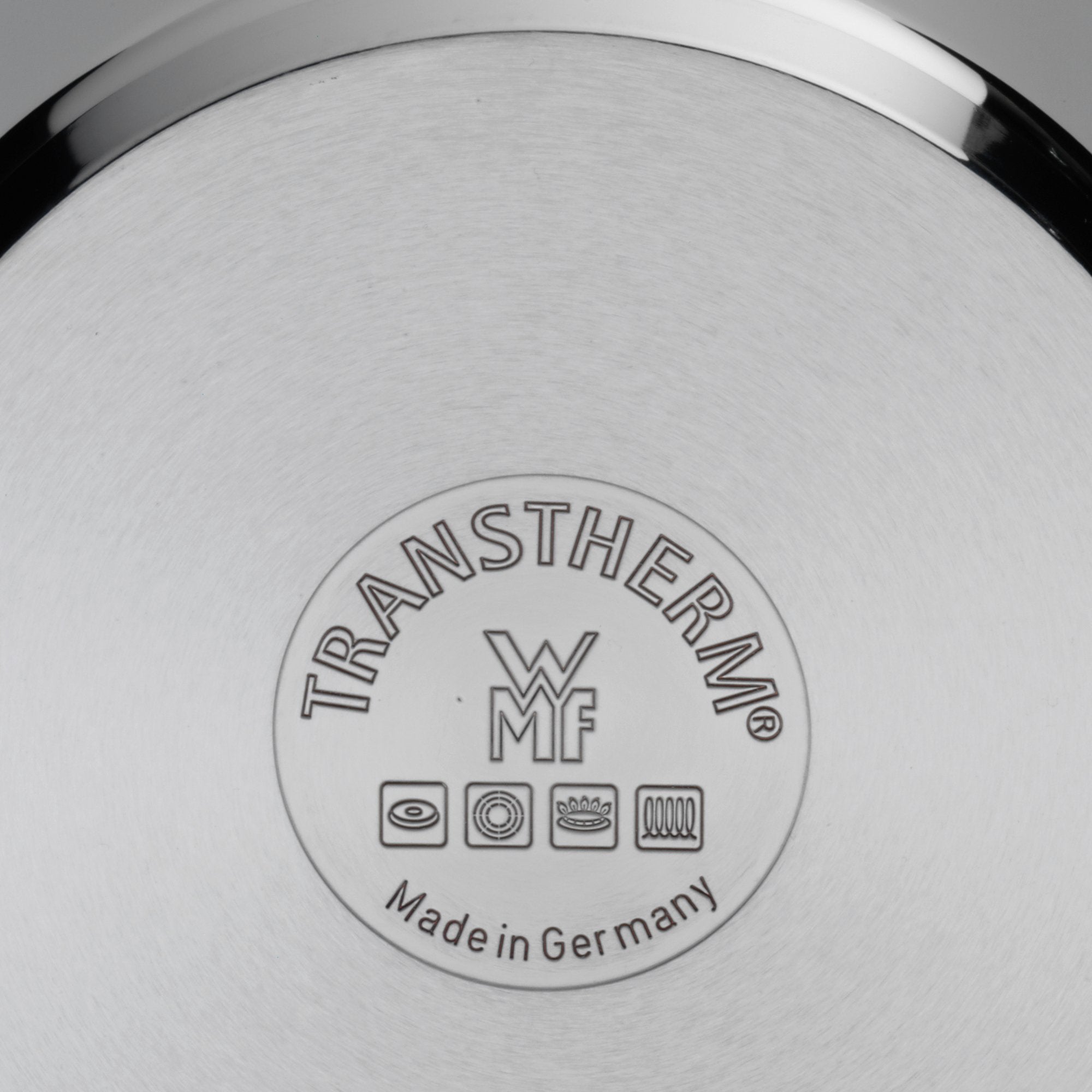 WMF Cromargan Perfect Pressure Cooker with Insert  42 x 26 x 20.5 cm  Silver