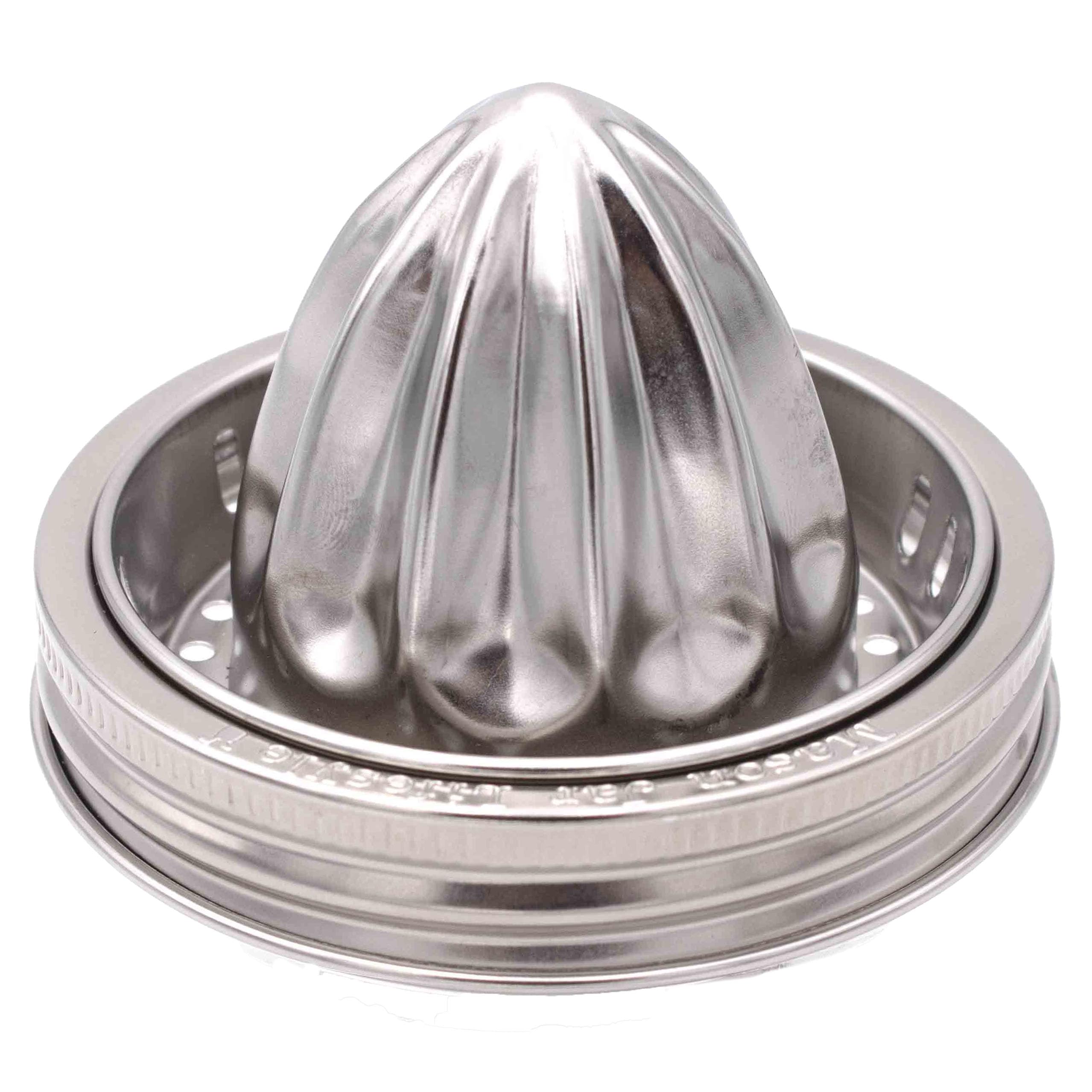 Stainless Steel Juicer Lid For Mason Jars | Metal Citrus Lemon Juice Squeezer Manual Juicer Mason Jar Top For Wide Mouth Jars |