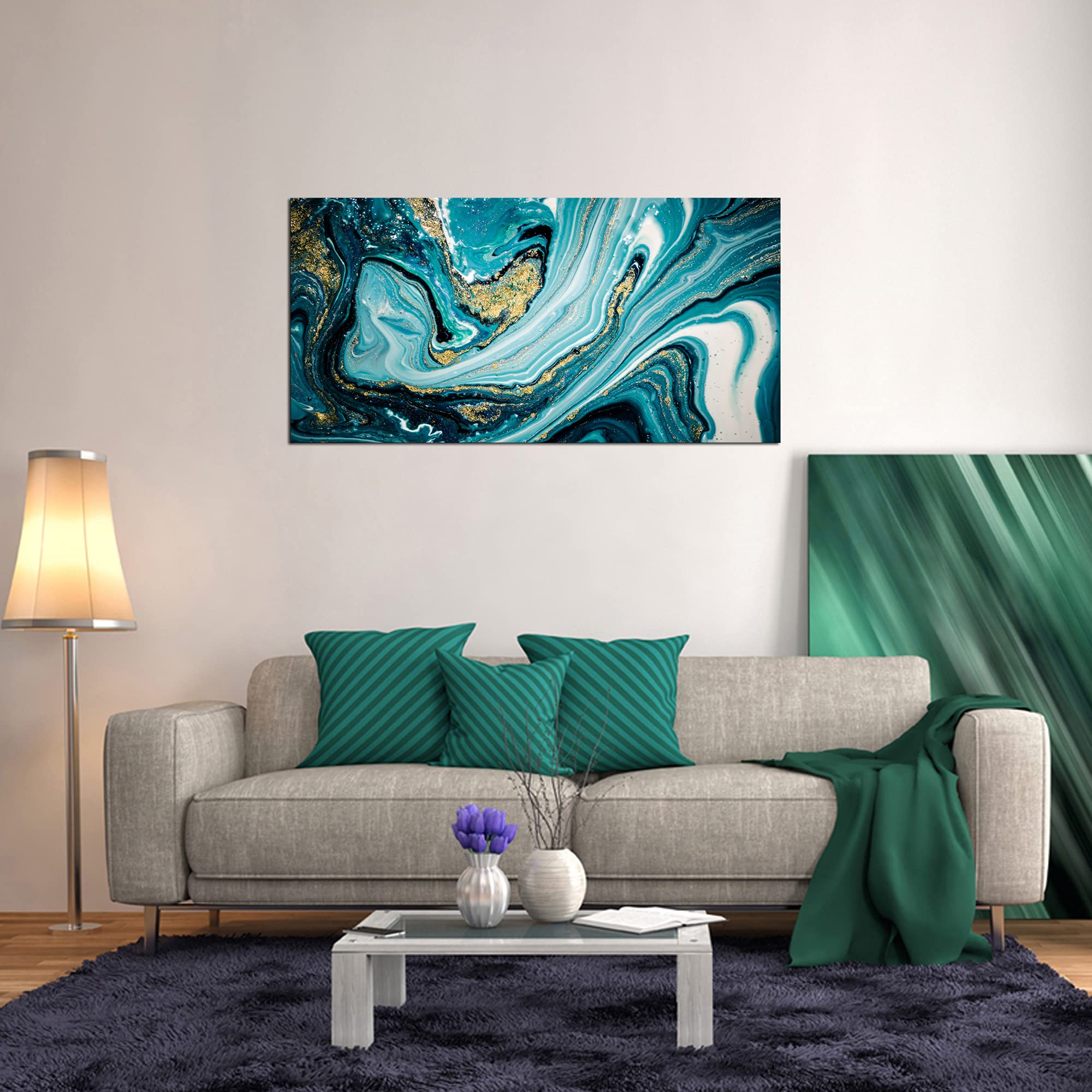 Xxmwallart Fc2750 Abstract Texture Wall Art Marble Vortex Canvas Prints Painting For Living Room Bedroom Kitchen Home And Office