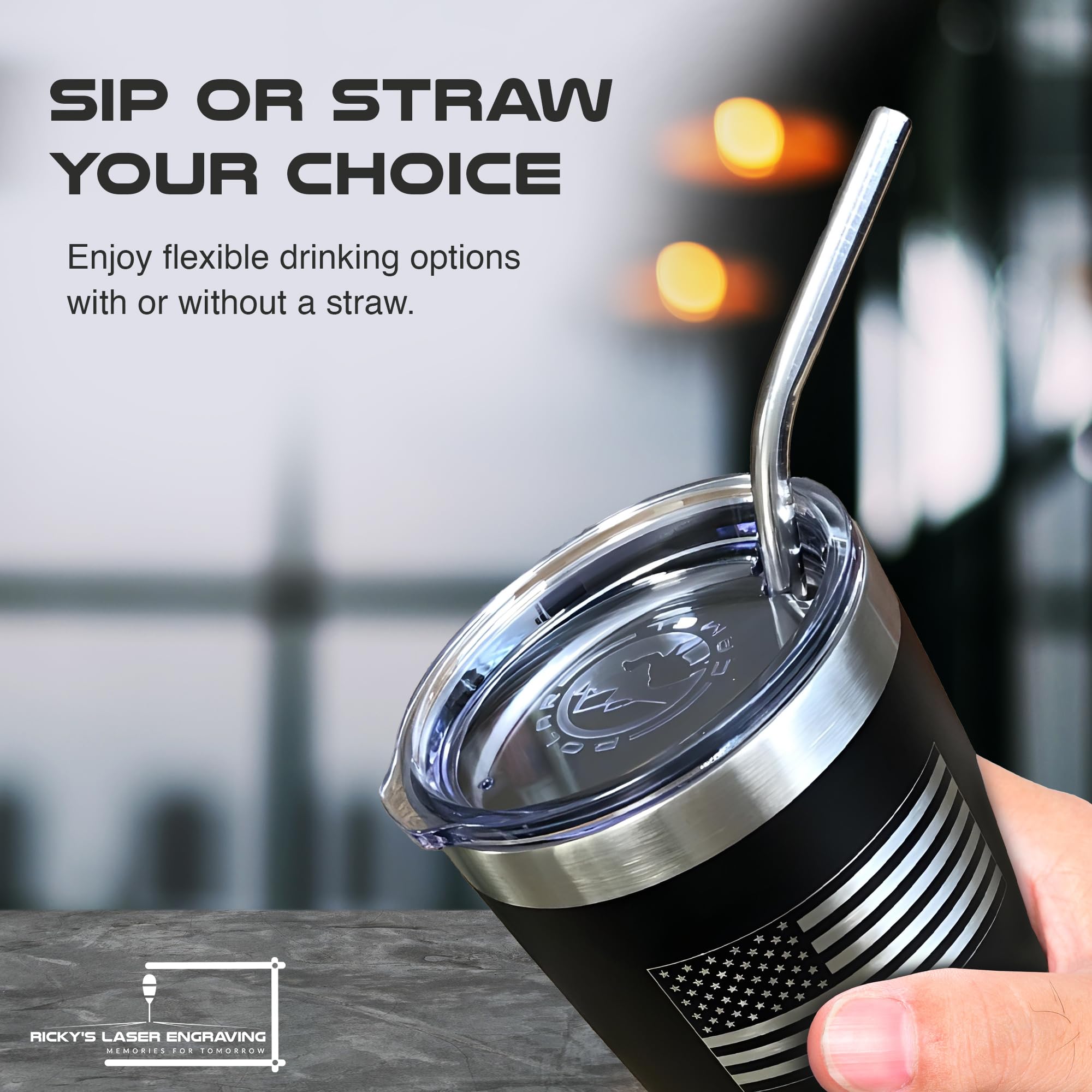 Polar Camel Replacement Lid (10, 15, 16, 20 Tumblers & 20 Oz. Pilsners, Replacement Lid (2-Pack))