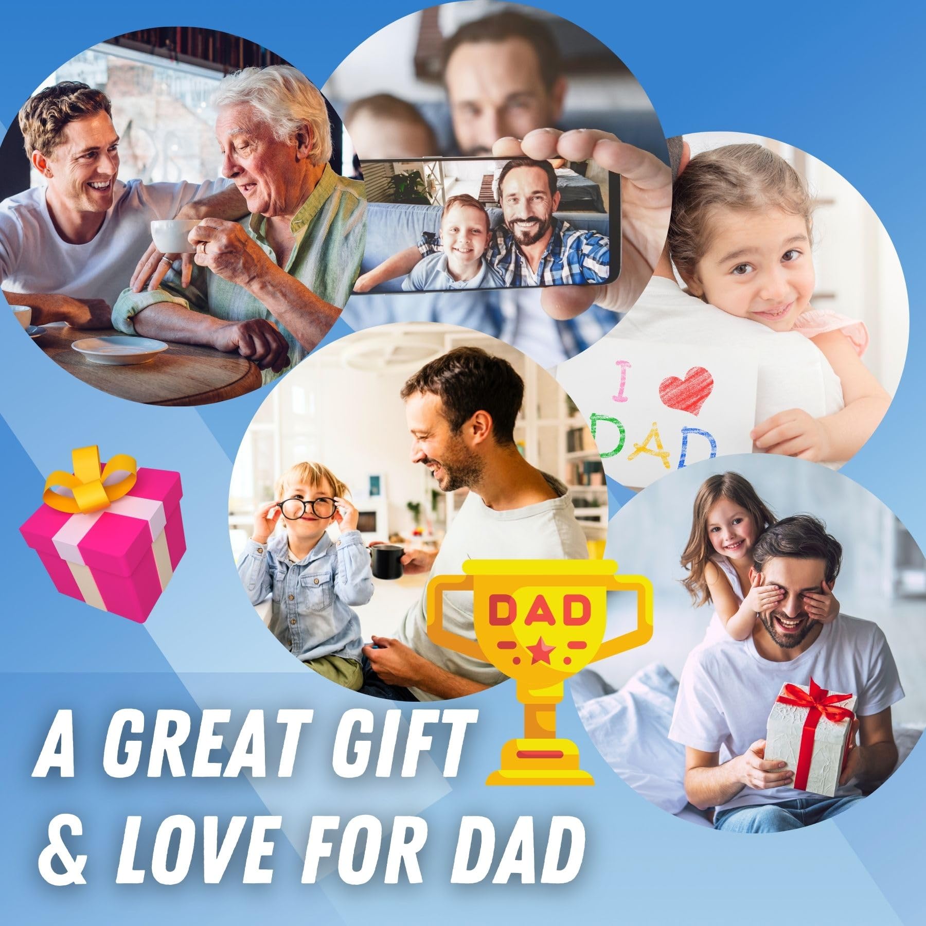 Dad Gifts Travel Coffee Mug Tumbler 590ml/20oz  Father Birthday Gifts from Daughter/Son for Daddy on Father's Day  Christmas  Stainless Steel Insulated - If Dad Can't Fix it  We're All Screwed