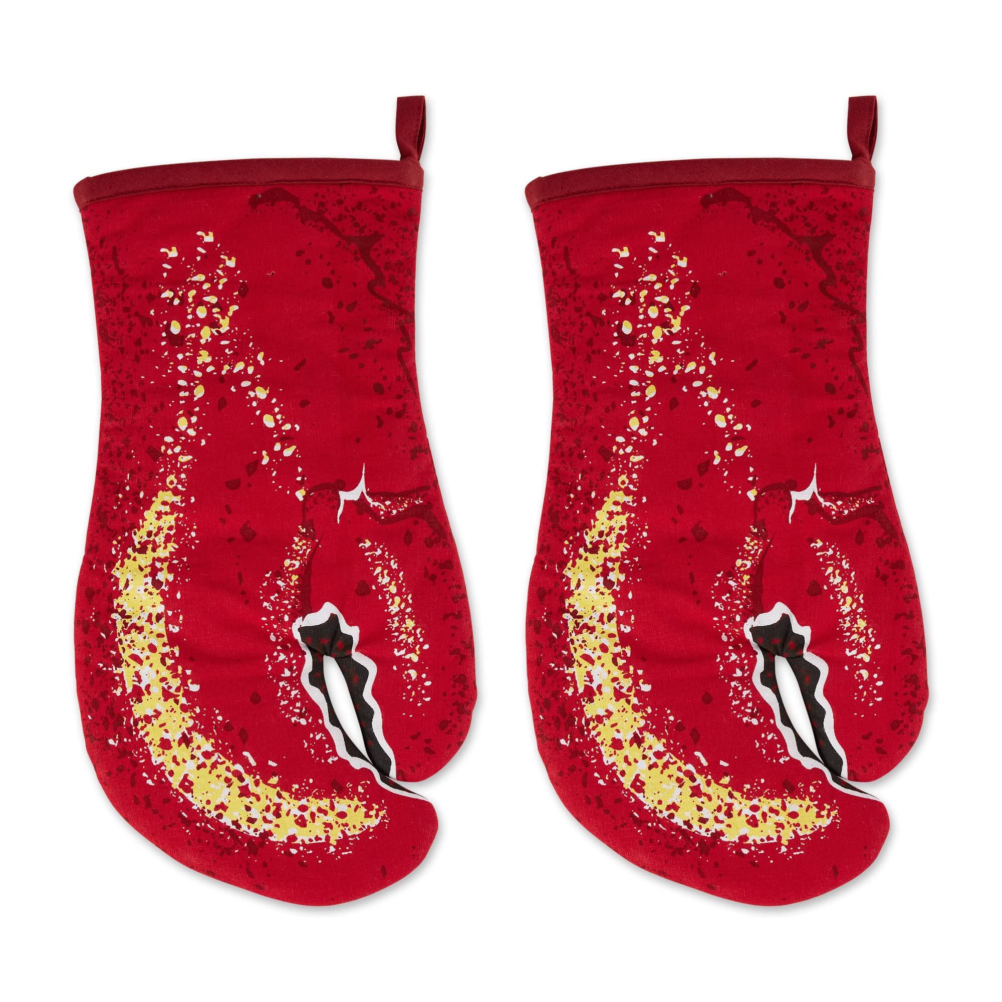 Lobster Claw Oven Mitt Set/2