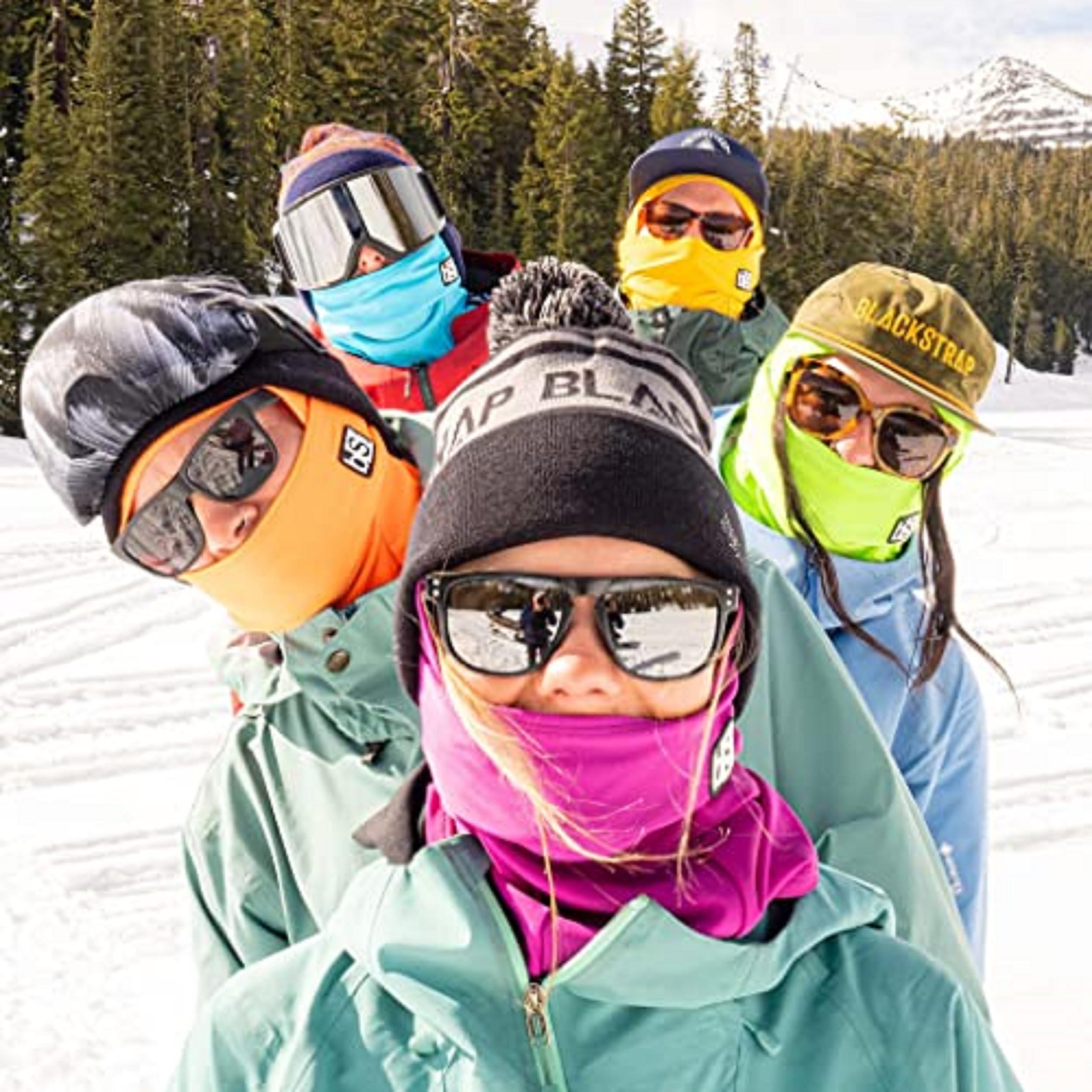 Blackstrap Hood Balaclava Face Mask, Dual Layer Cold Weather Headwear For Men And Women (Space Nebula)