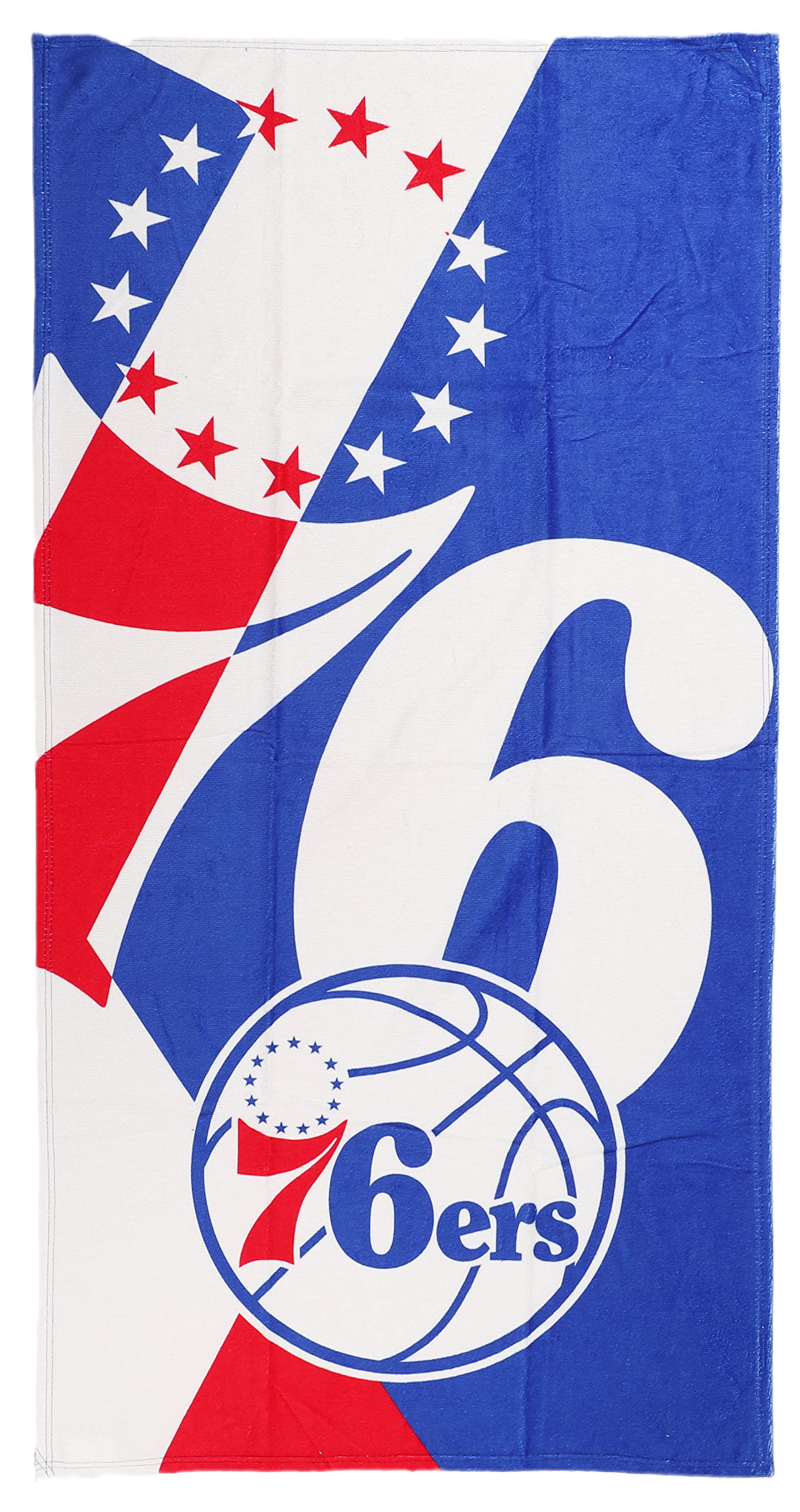 NORTHWEST Philadelphia 76ers 30 x 60 inch Beach Towel, Puzzle Design
