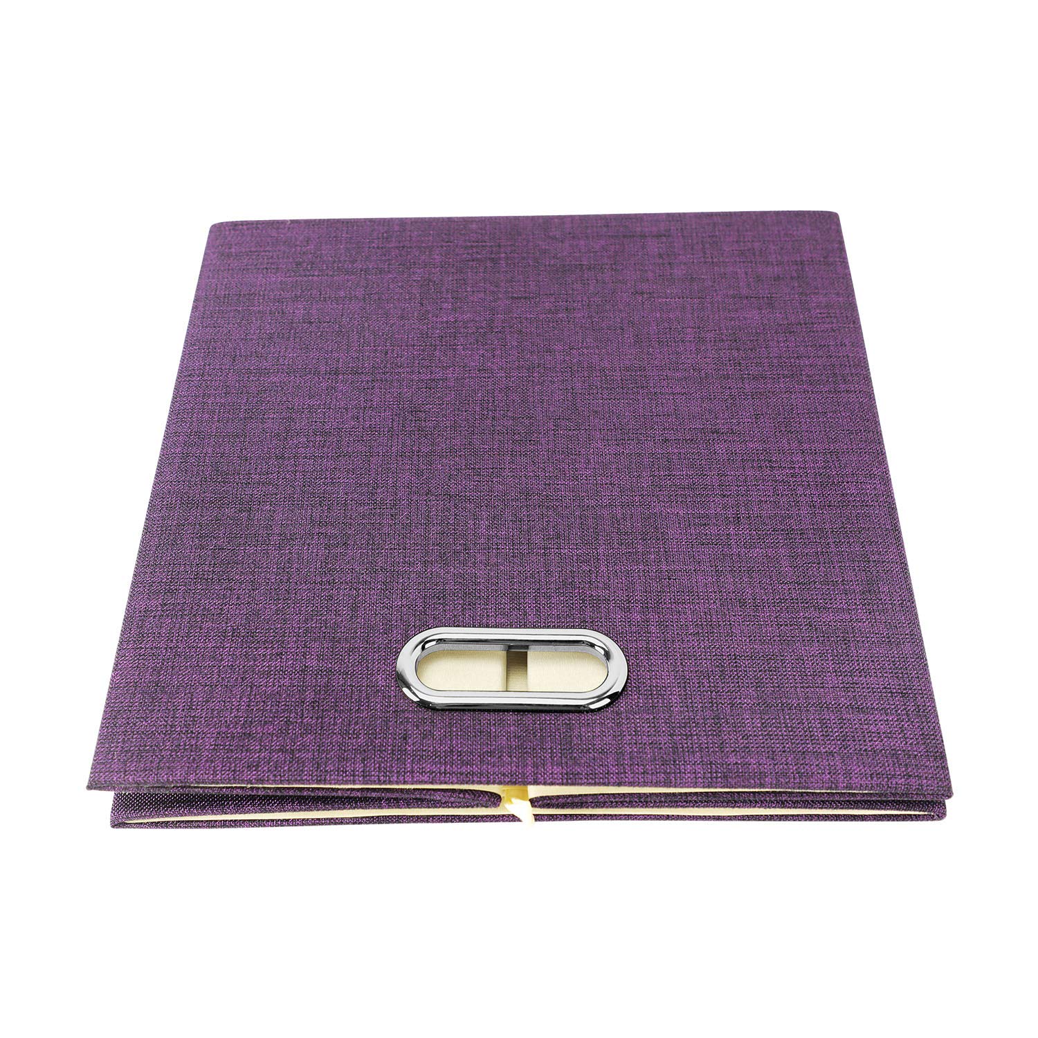 Storage Basket Bins,13  13  13 Foldable Storage Cube Boxes Fabric Drawer For Closet Shelf Cabinet Bookcase - Set Of 4, Purple