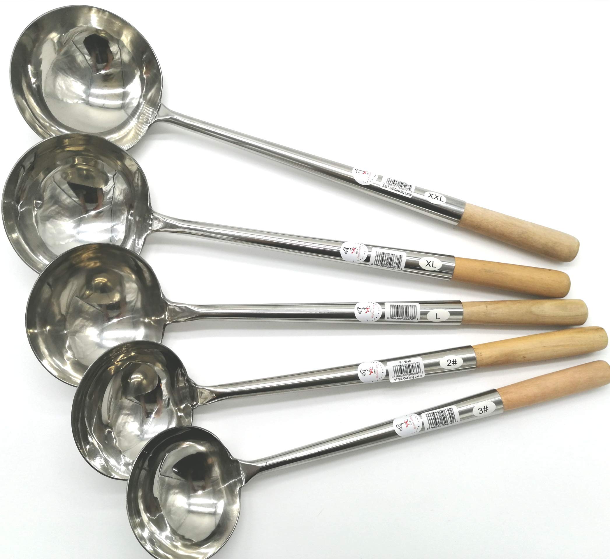 12 Oz Chinese Cooking Ladle *(Width: 5-1/2'' X Length: 19-3/4'') Size: X-Large