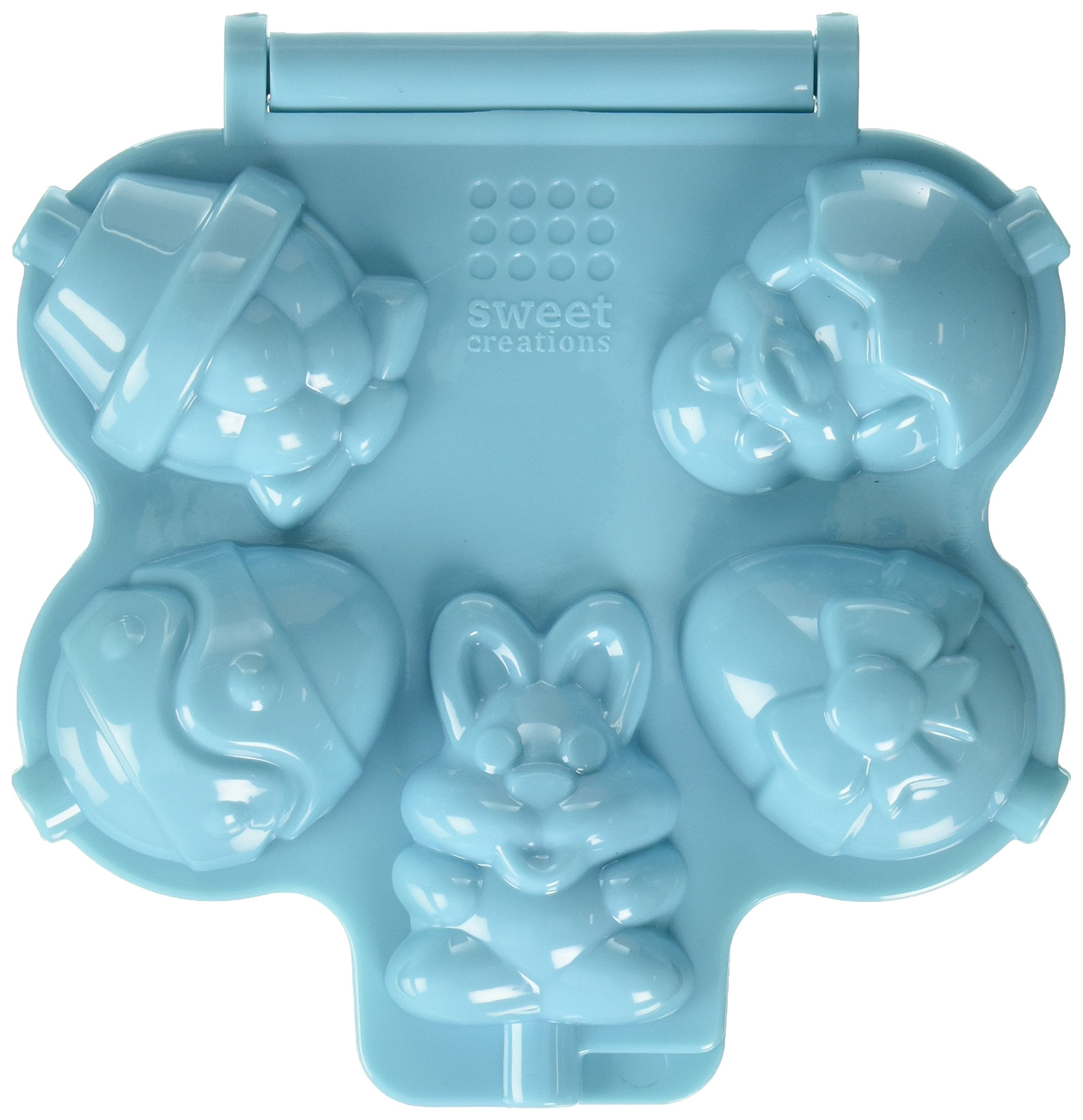 Sweet Creations Spring Shapes Cake Pop Press Mold, Blue