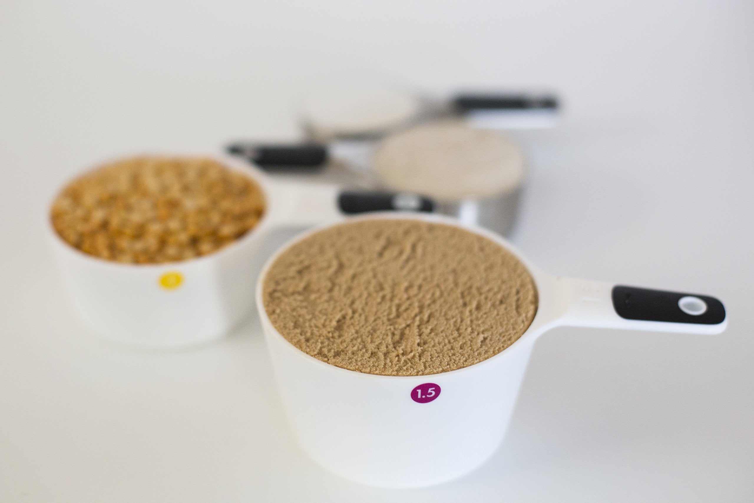 Oxo Good Grips 6-Piece Plastic Measuring Cups- White, 5 Count(Pack Of 1)