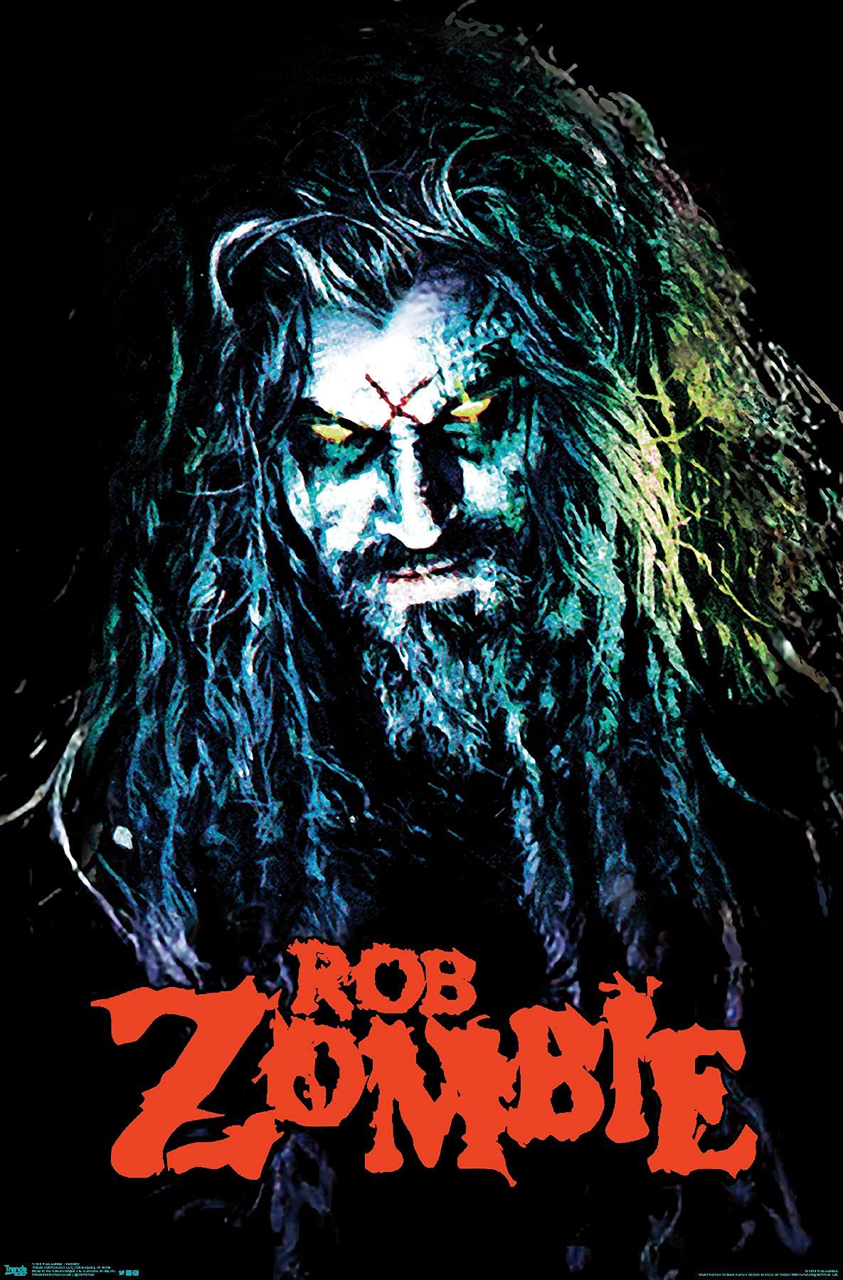 Trends International Rob Zombie - Hellbilly Wall Poster, 22.375'' X 34'', Premium Unframed Version