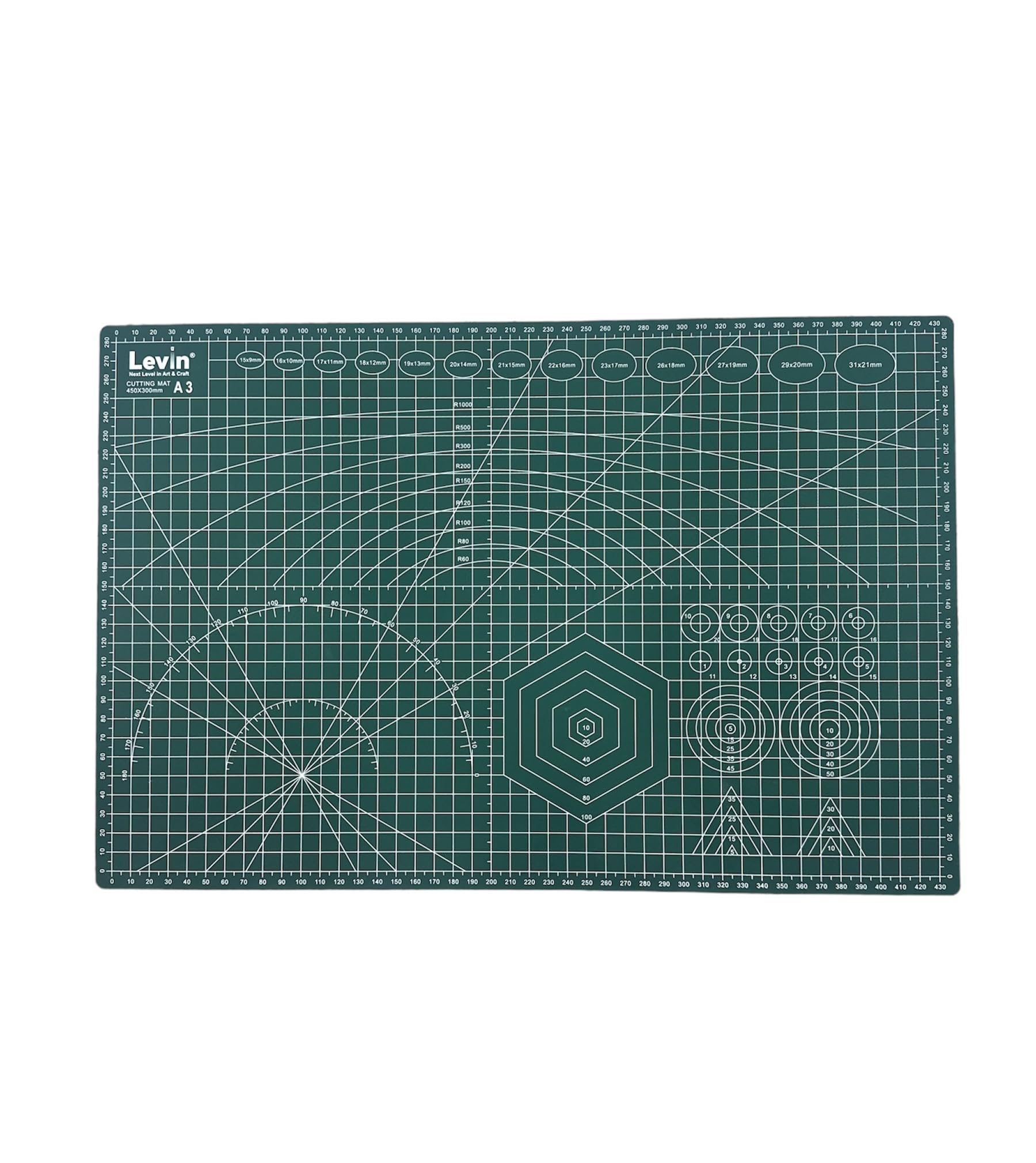 Levin Self Healing Cutting Mat Double Sided, NonSlip, Waterproof Hobby Mat, Large Pvc Rotary Cutting Mats For Crafts, Sewing, Q