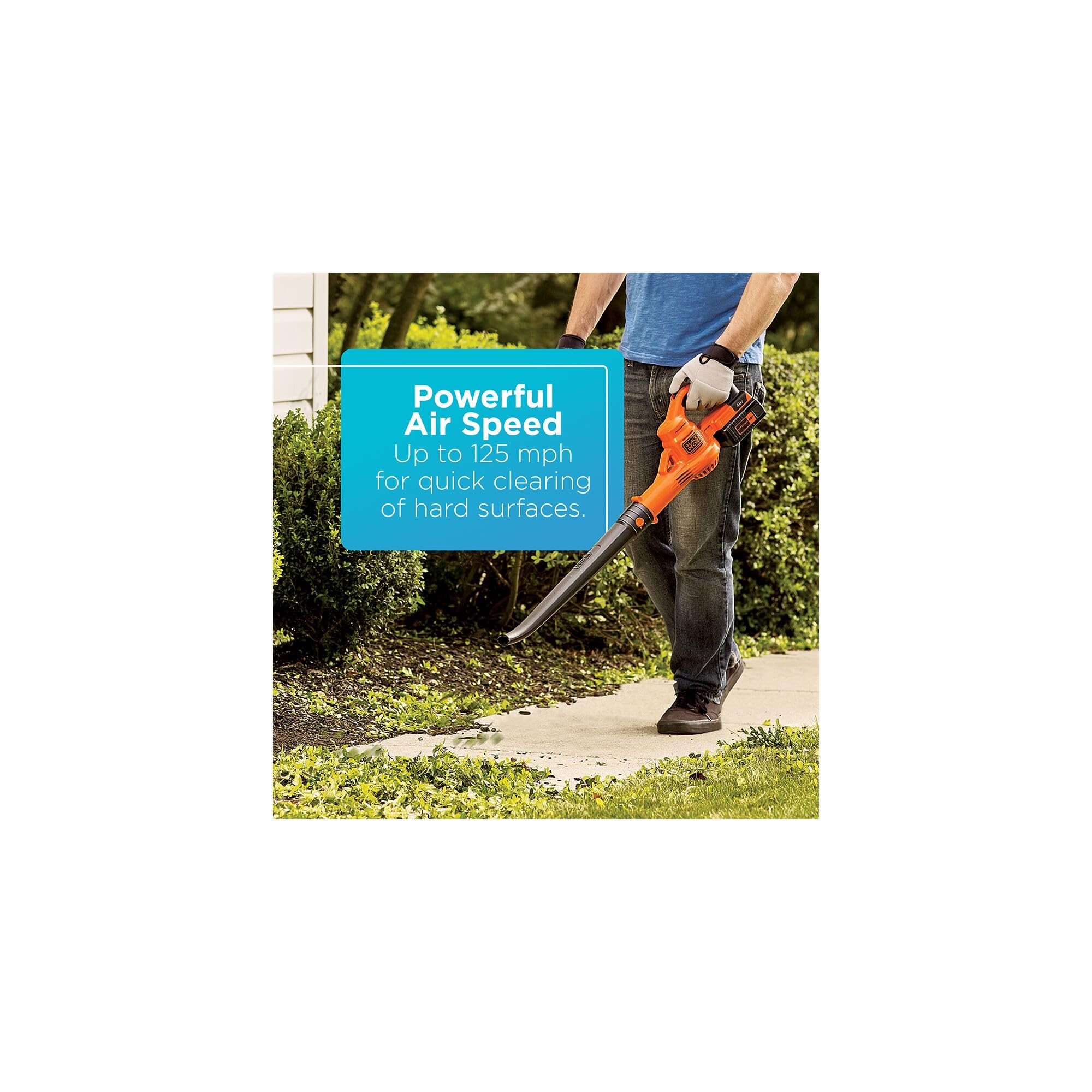 BLACK+DECKER 40V MAX* Cordless Sweeper (LSW40C)