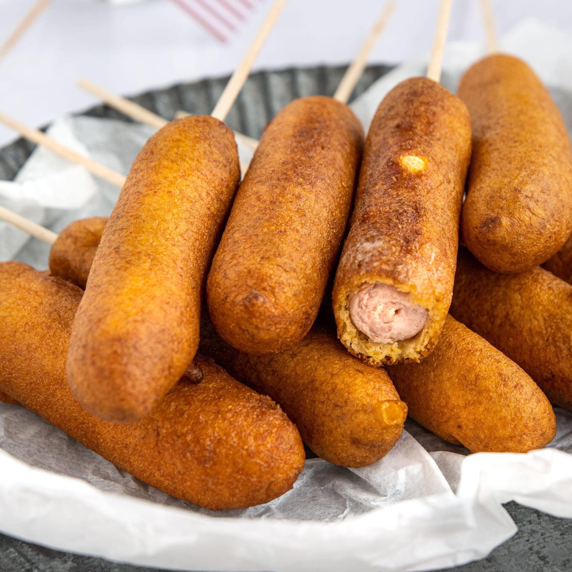 Bamboomn - 5Mm Semi-Point Candy Apple Bamboo Skewers - 10'' (25Cm) - 100 Pieces