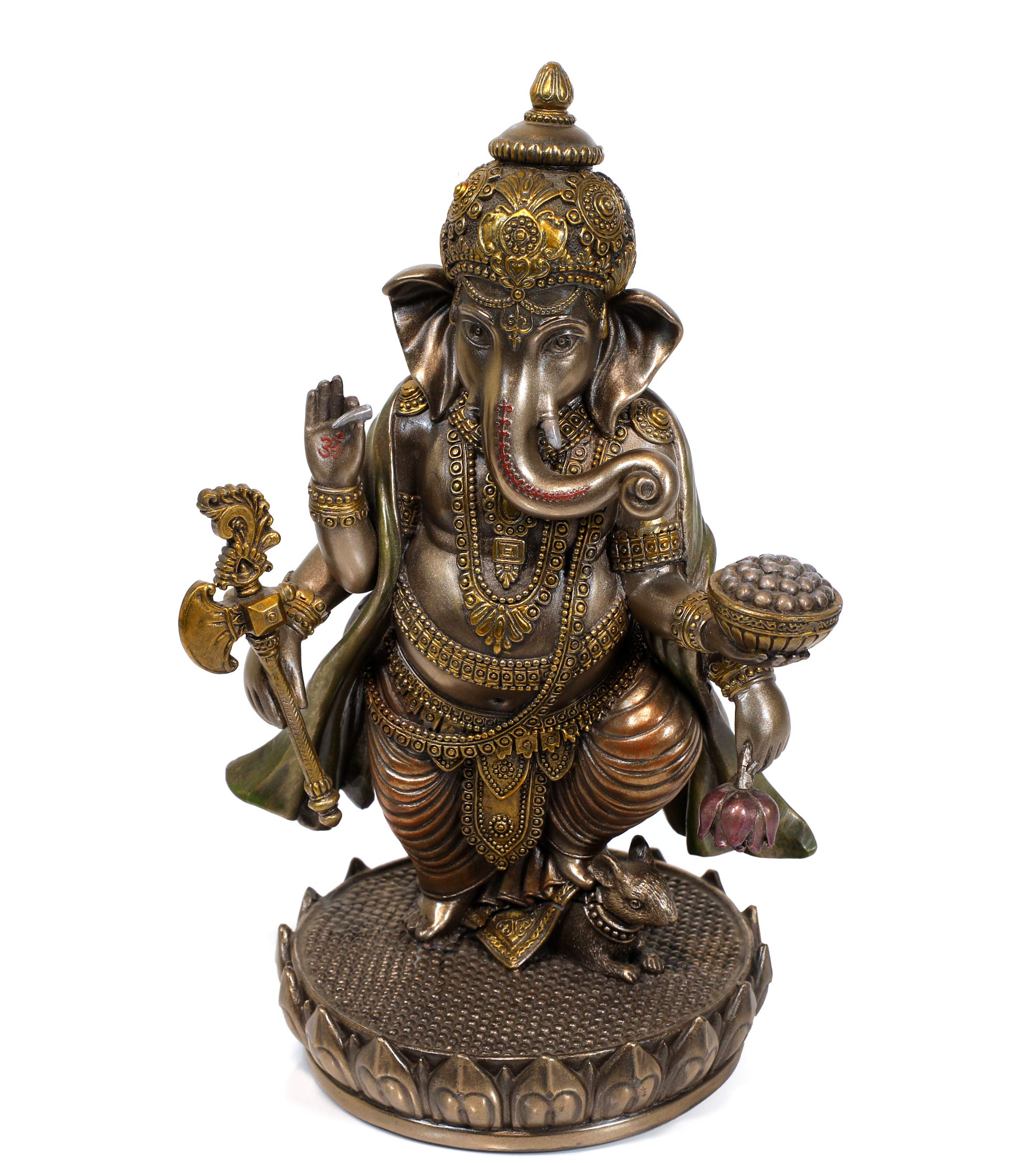 Lord Ganesh Statue For Ganesh Murti Home Decor Ganesha Idol For Gift Pooja Standing God Big Murti Sculpture 8 Inch