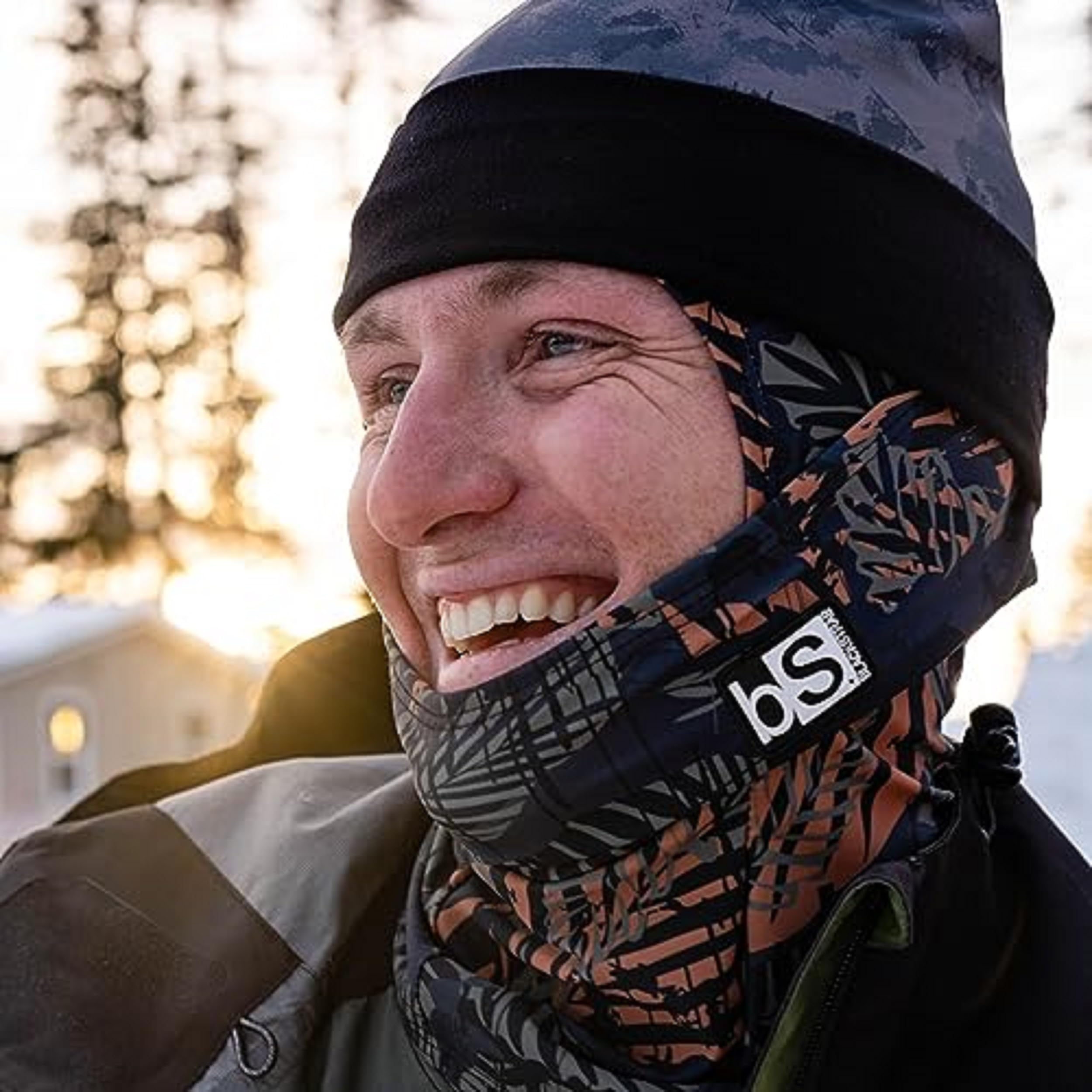 Blackstrap Hood Balaclava Face Mask, Dual Layer Cold Weather Headwear For Men And Women (Space Nebula)