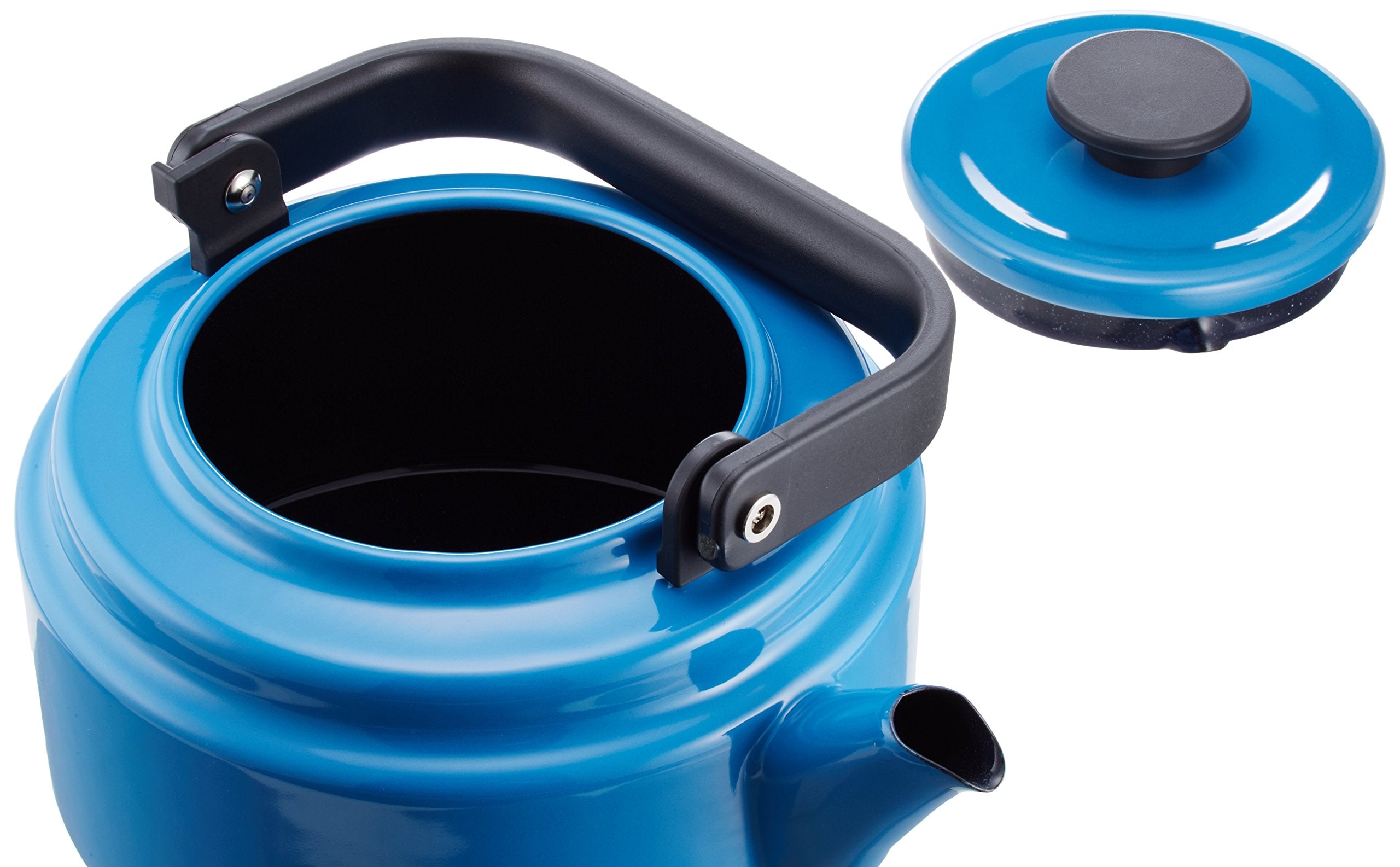 Noda Horo Am-20K Amkettle Compatible With Induction Cookers 0.6 Gal (2.0 L), Blue