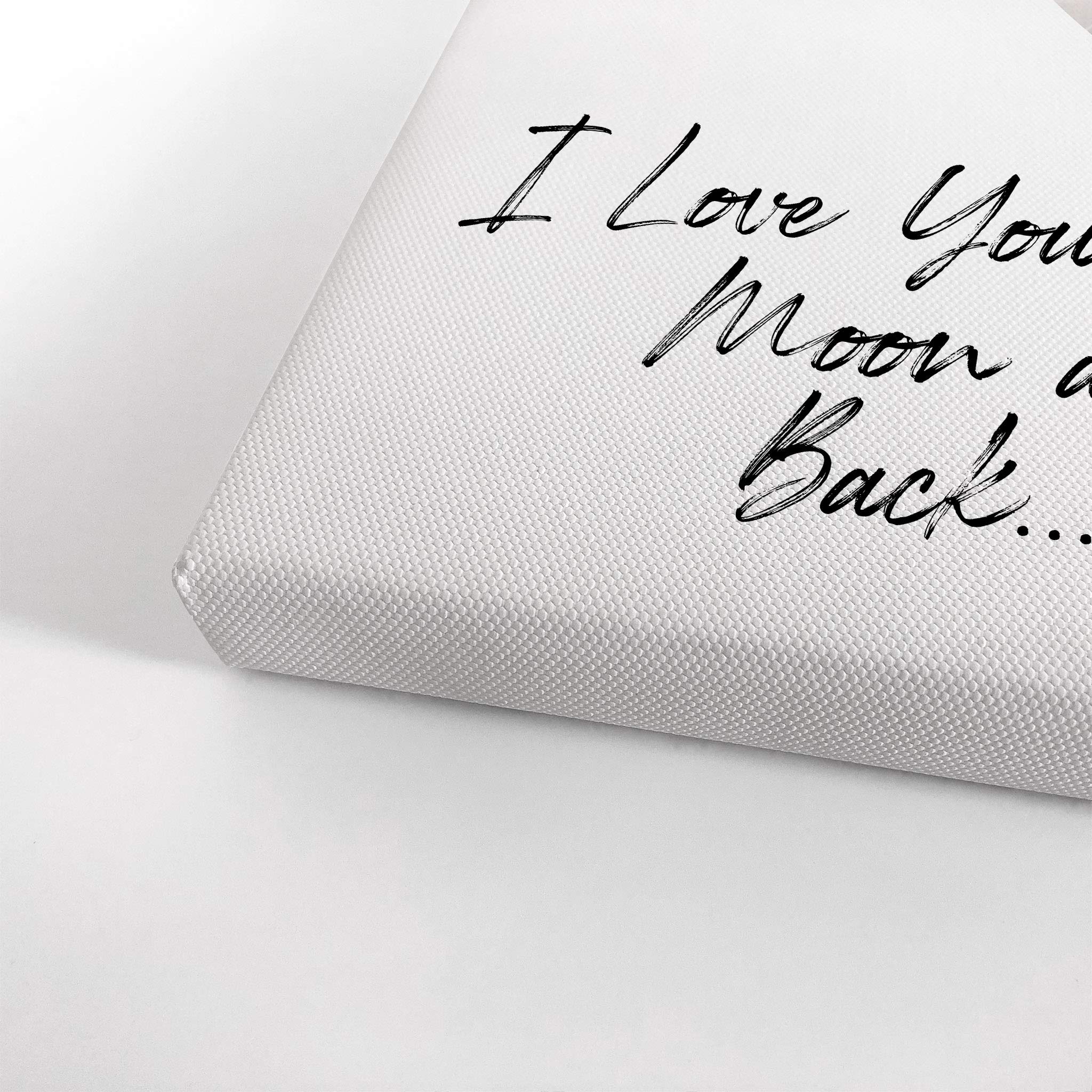 Smile Art Design Custom Photo Print Canvas Print with Your Photos Personalized Photo Upload 2 Images Collage Picture Heart Shape with Quote Couple Personalized Gift Wedding Gift Decor - 22x15 inches