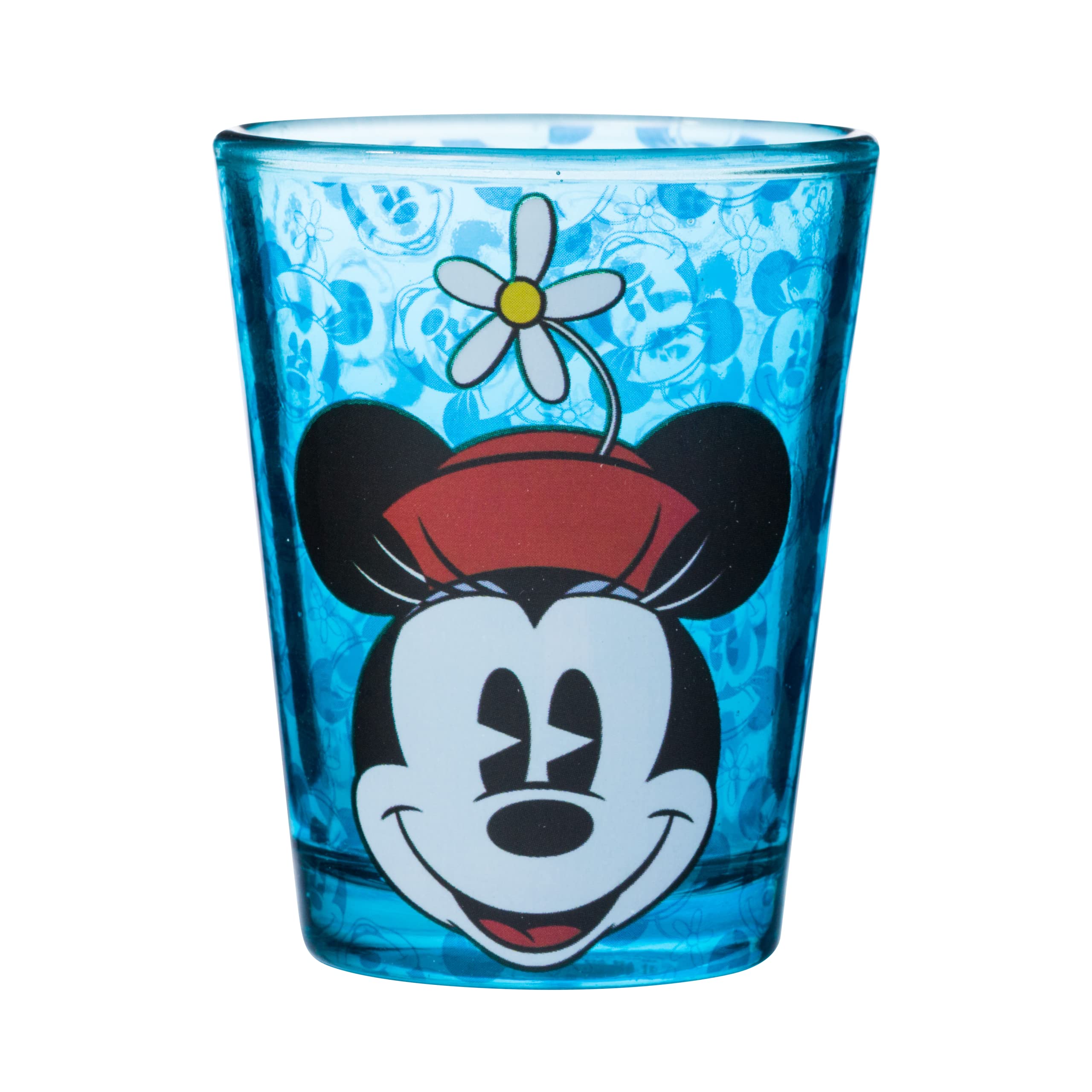 Disney Vintage Minnie Mouse 4 Piece 1.5oz Mini Glass Set