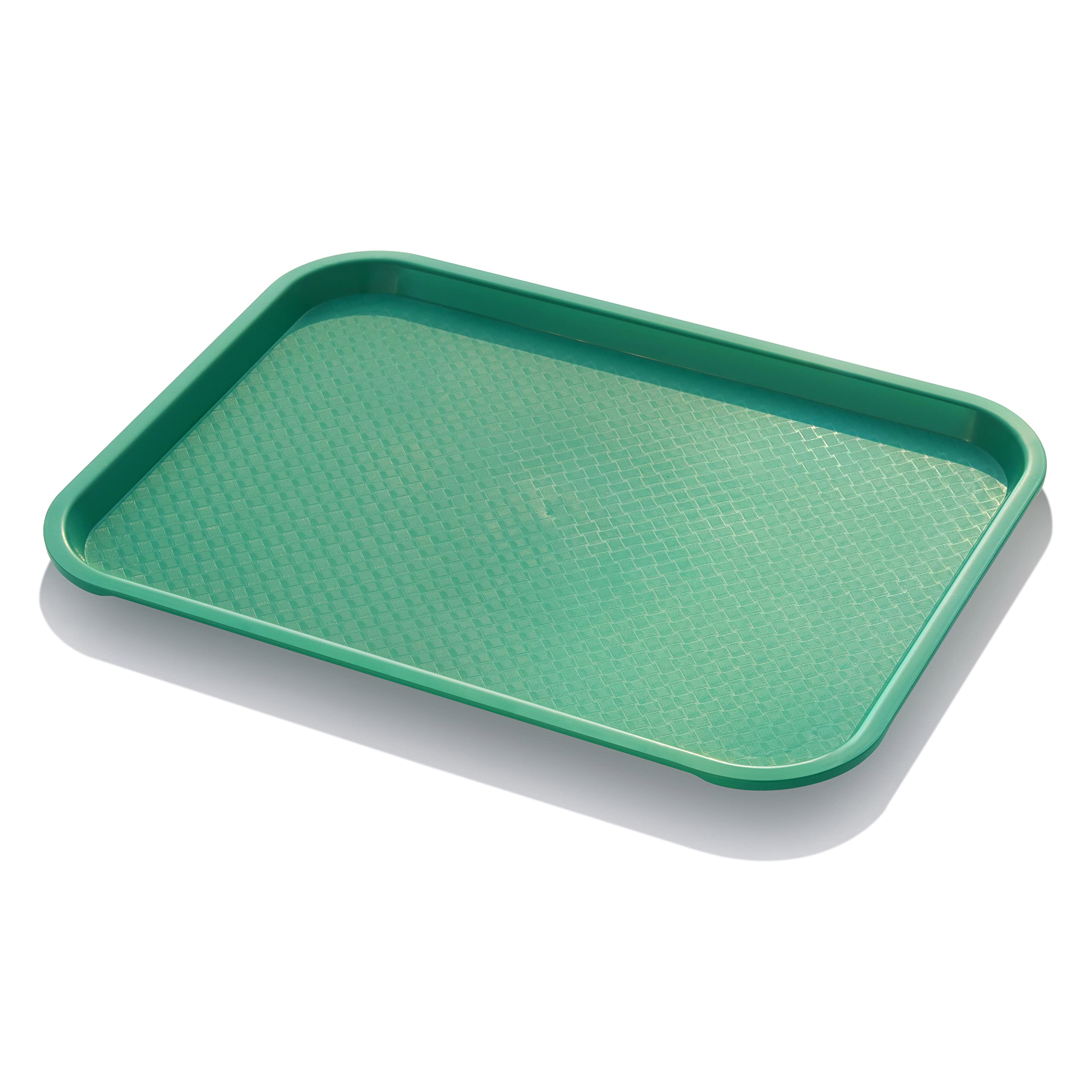 New Star Foodservice 24609 Fast Food Tray, 12 By 16-Inch, Green, Set Of 12
