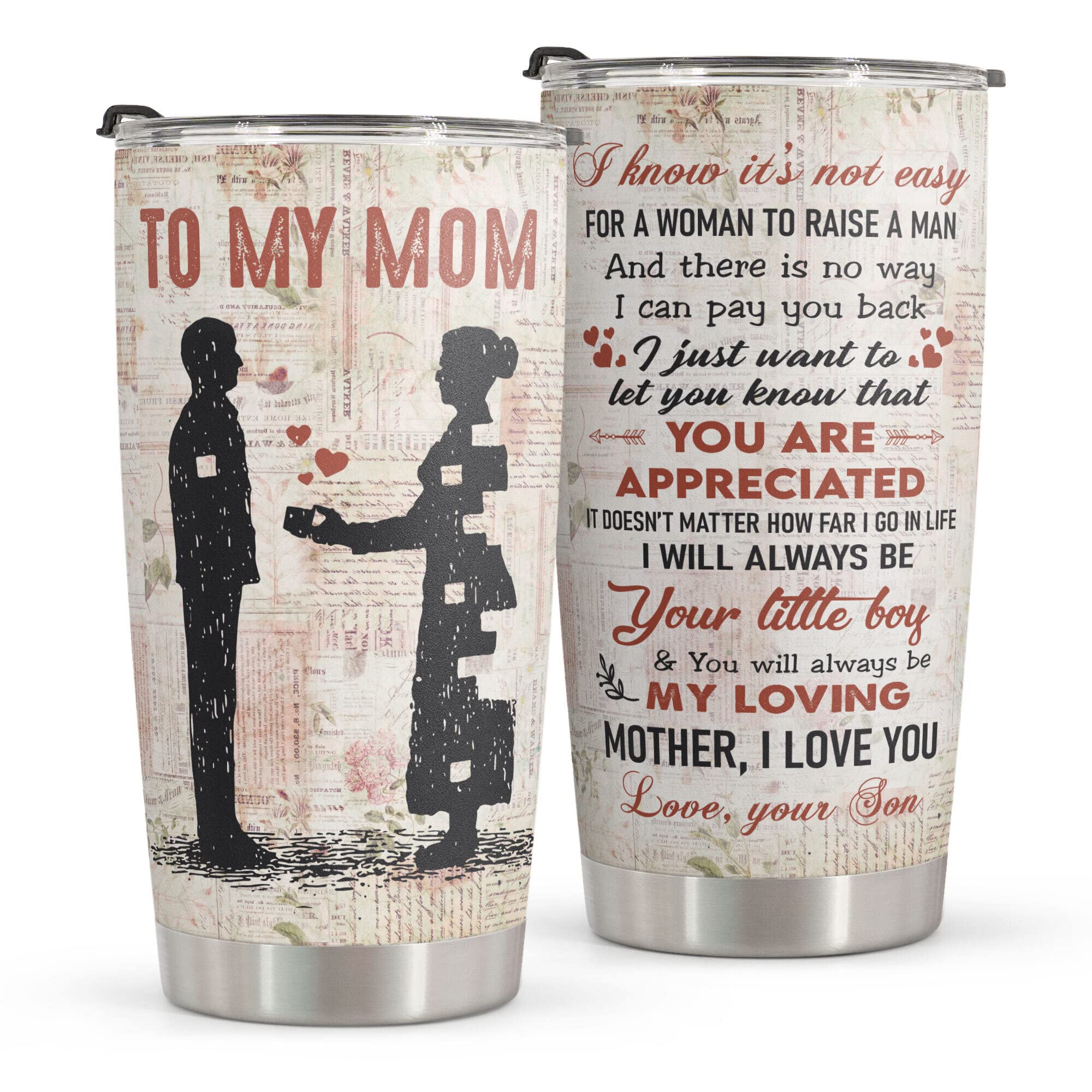 Macorner Gift For Mom From Son - Birthday Gifts For Mom & Christmas Gifts From Son - Mom Gifts From Kids Mothers Day Gifts For W