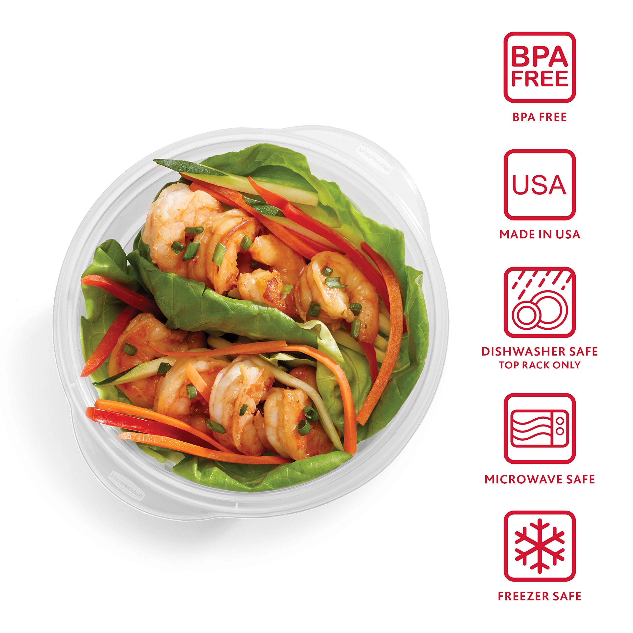 Rubbermaid Takealongs Food Storage Containers, Set Of 26, Clear