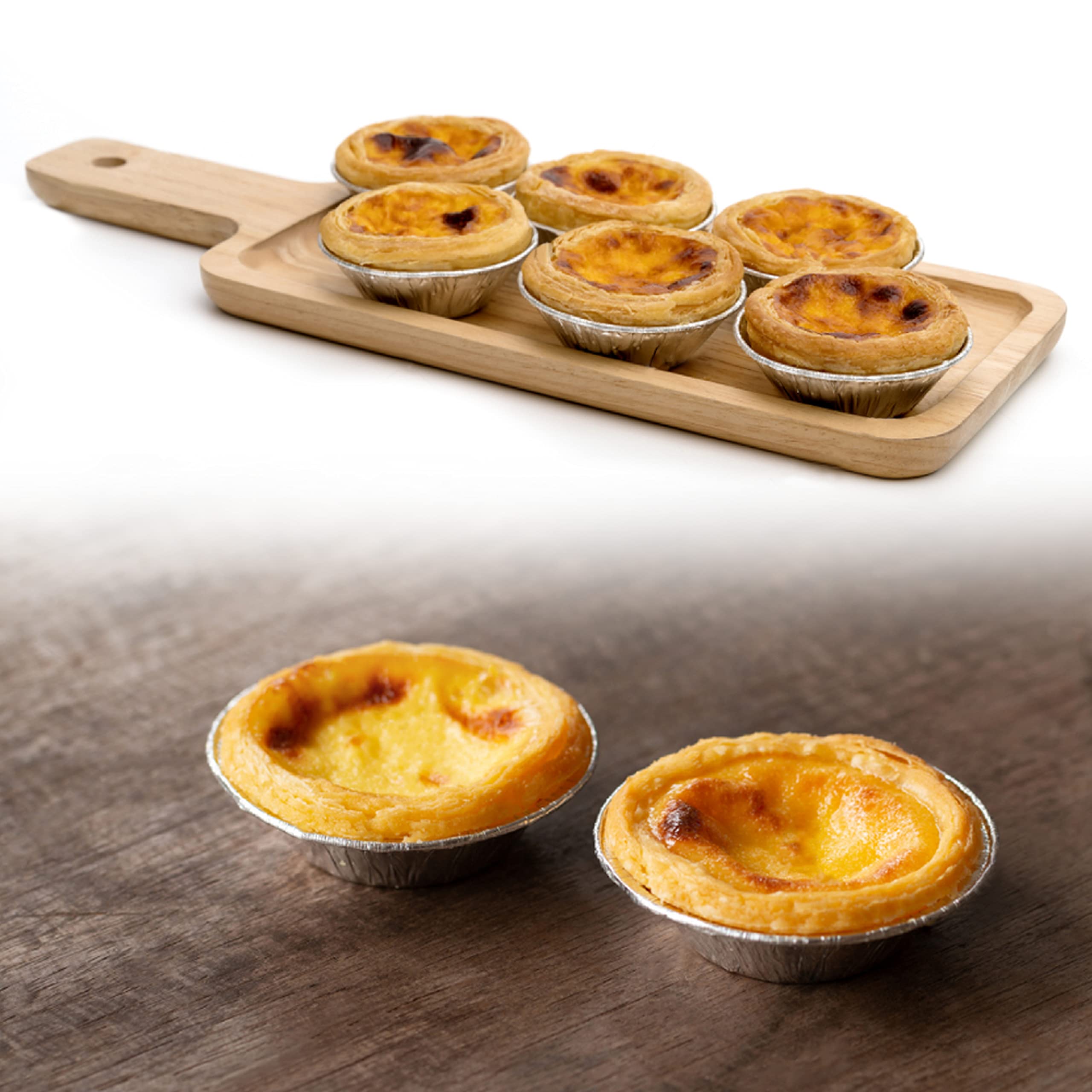 Aiduzety 2.14'' Disposable Aluminum Foil Egg Tart Molds - Ideal For Baking, Storing, And Serving Desserts(100 Pack)