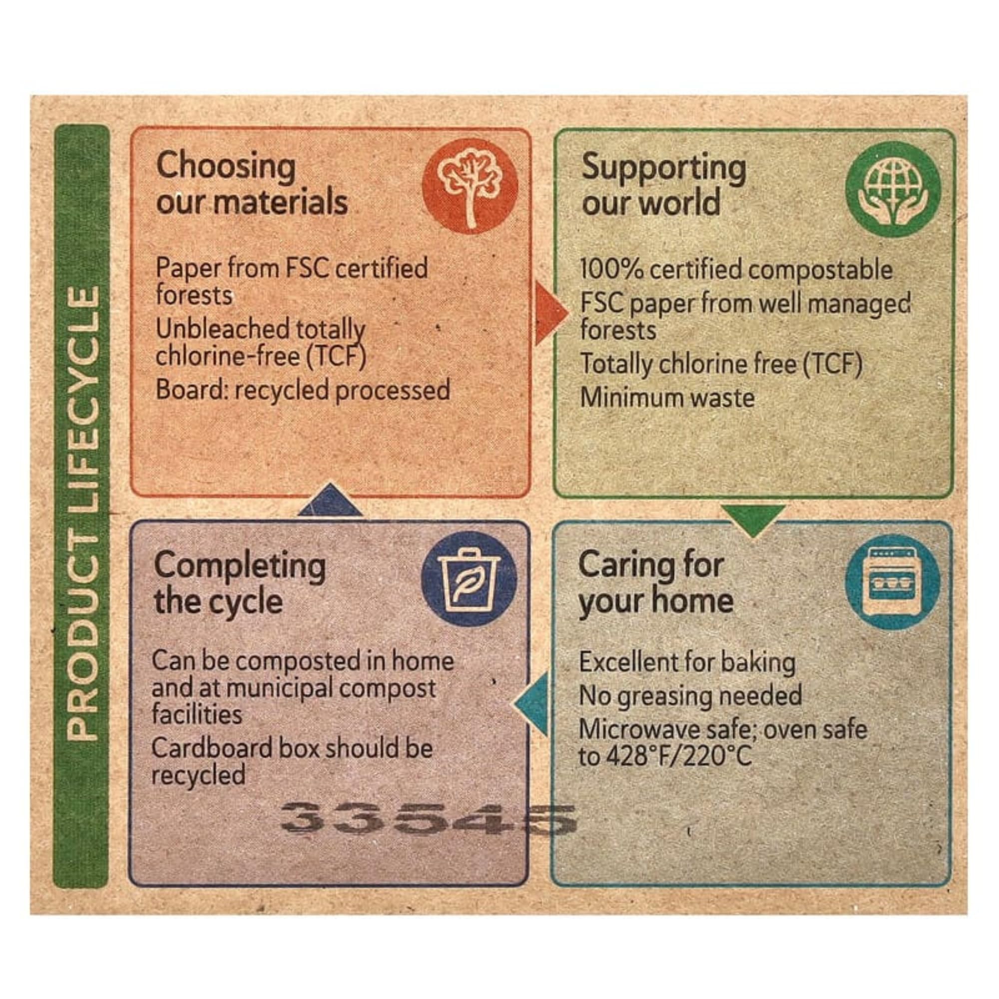 If You Care Unbleached Large Baking Cups, 60 Ct, 3 Pk