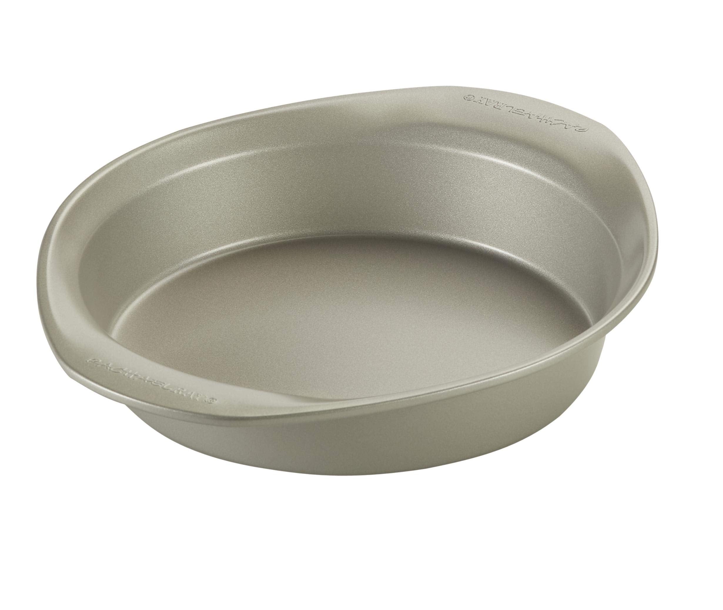 Rachael Ray Nonstick Bakeware Set Without Grips Includes Nonstick Bread Pan, Baking Pans, Cake Pans, Cookie Sheet / Baking Sheet
