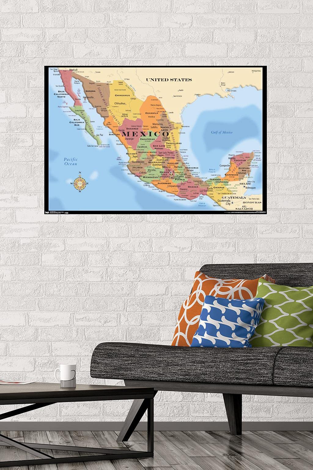 Trends International Mexico Wall Poster, Unframed, 22.375" x 34", Model RP15212
