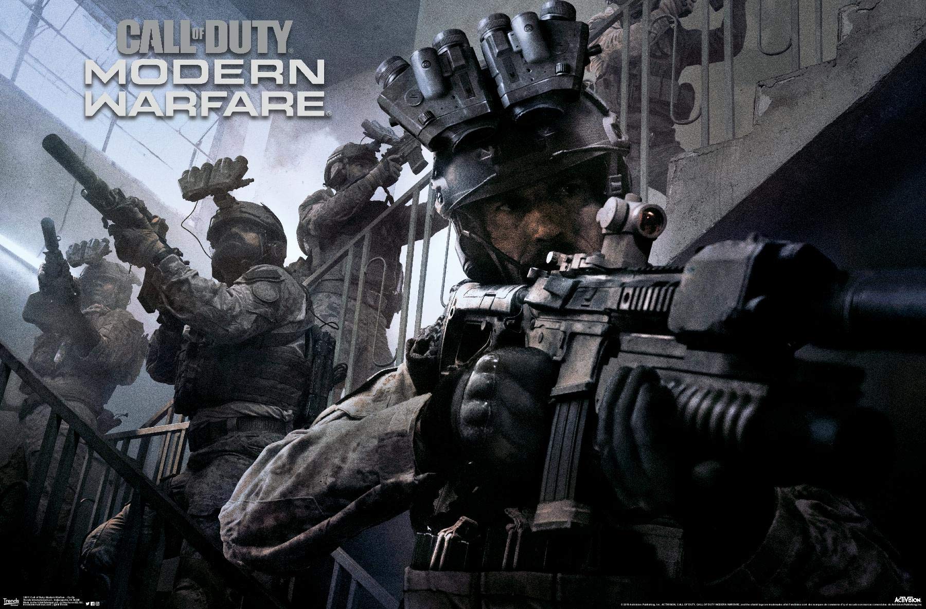 Trends International Call Of Duty: Modern Warfare - Co-Op Wall Poster, 22.375'' X 34'', Premium Unframed Version