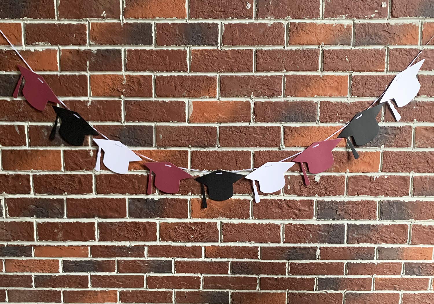 Graduation Party Decorations Maroon Black 2024/Burgundy Black Graduation Decorations 2024 Fsu Maroon Graduation 2024 4Pcs Gradua