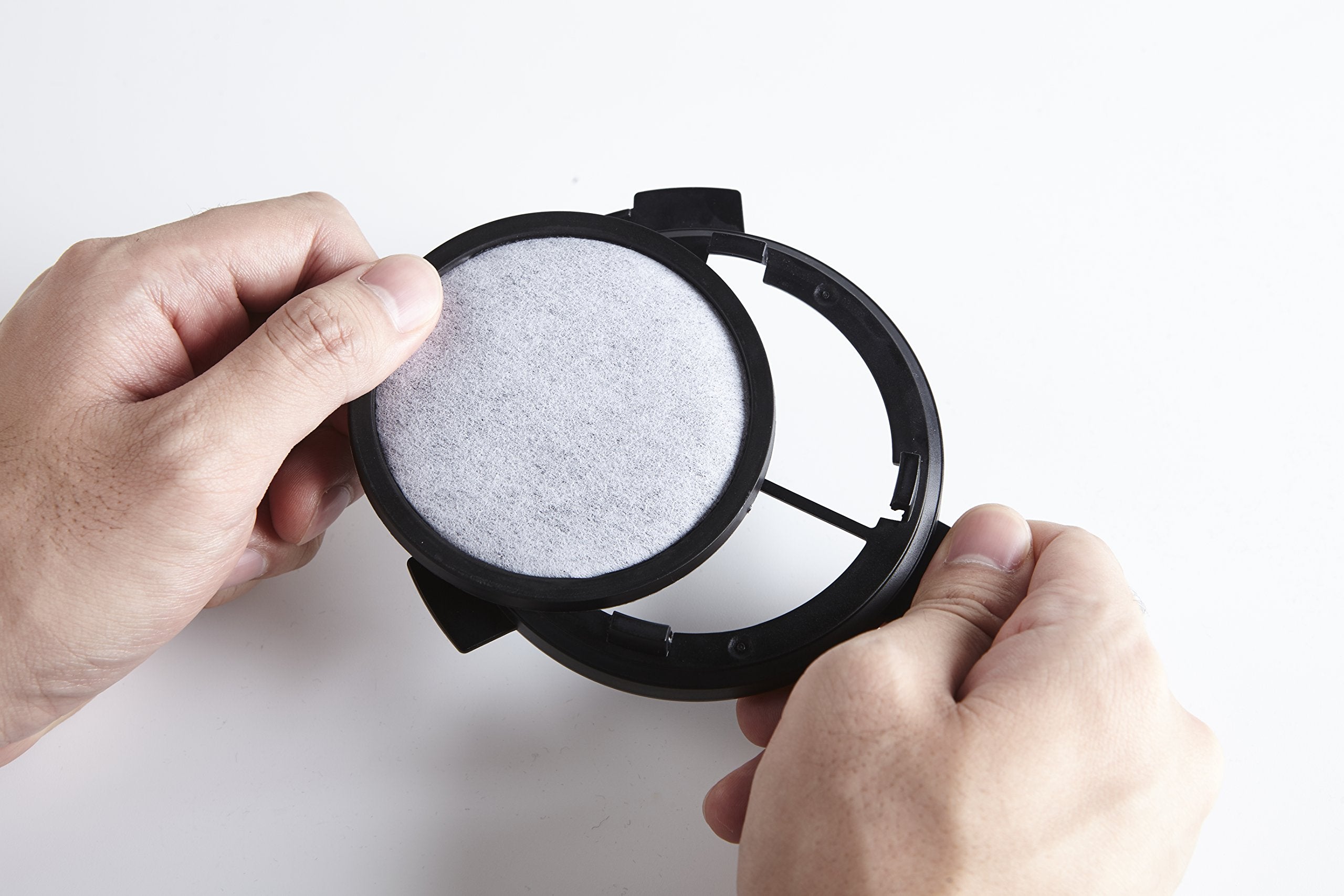 Geesta 12-Pack Premium Activated Charcoal Water Filter Disk for All Mr. Coffee Models