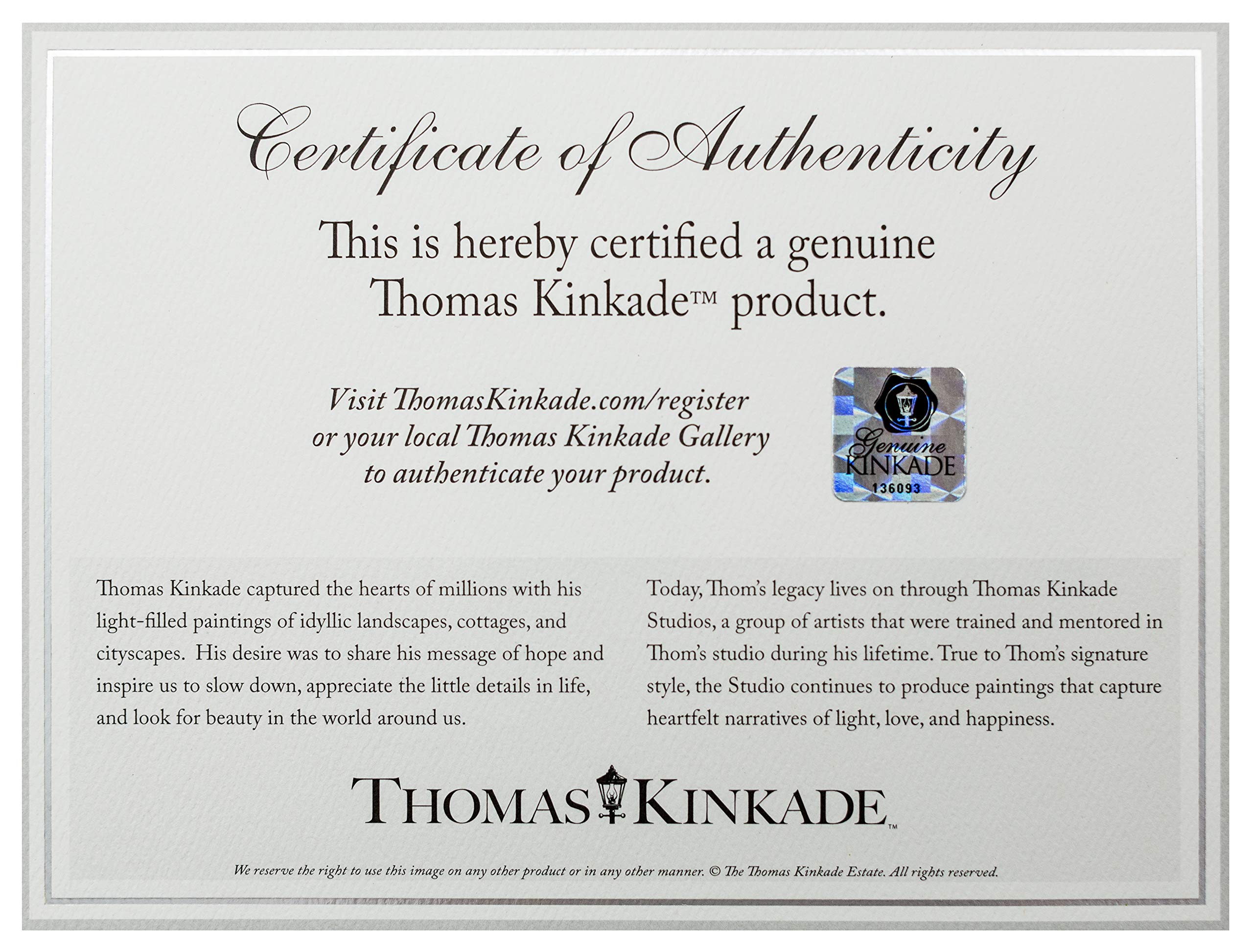 Thomas Kinkade Mickey's Victorian Christmas Canvas Art - 8"x10", Multicolor Gallery Wrapped Print