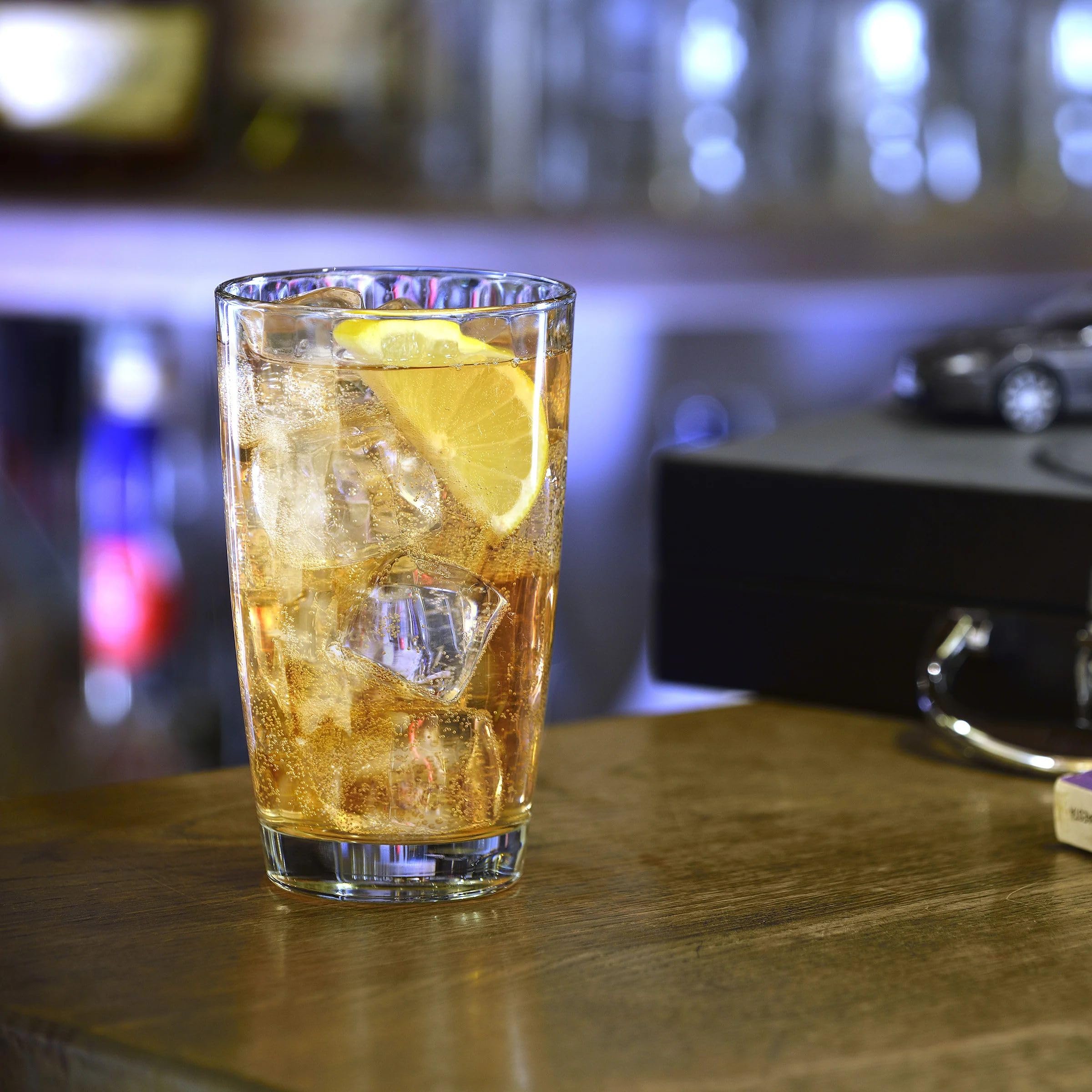 Bormioli Rocco Diamond cooler glasses  clear  16 oz  Set of 6