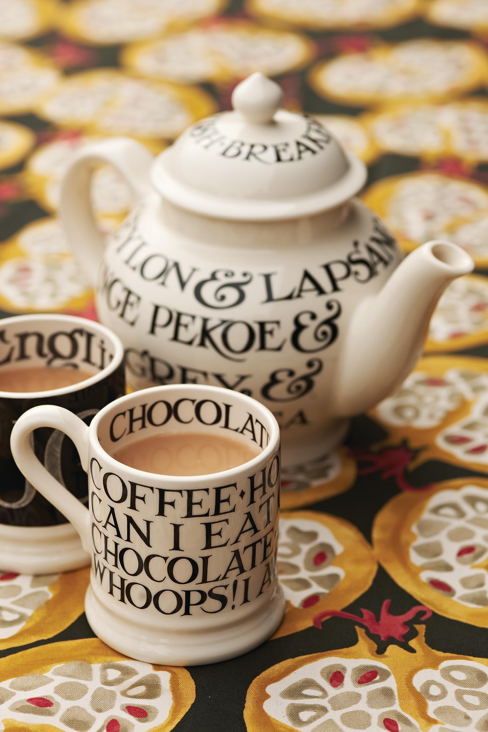 Emma Bridgewater Large Mug 1/2 Pint, Ceramic Coffee Mug Large - Stoneware Mug, Cappuccino, Latte, Coffee, Tea Cup - Beautiful Mu