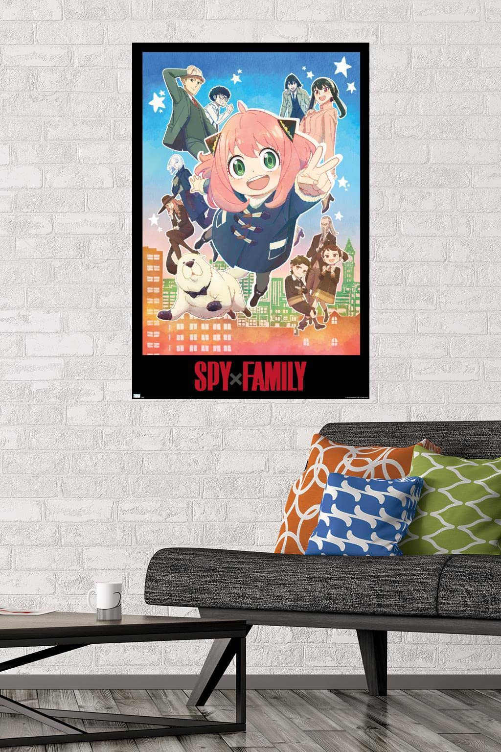 Trends International Spy X Family - Anya Key Art Wall Poster, 22.37'' X 34.00'', Unframed Version