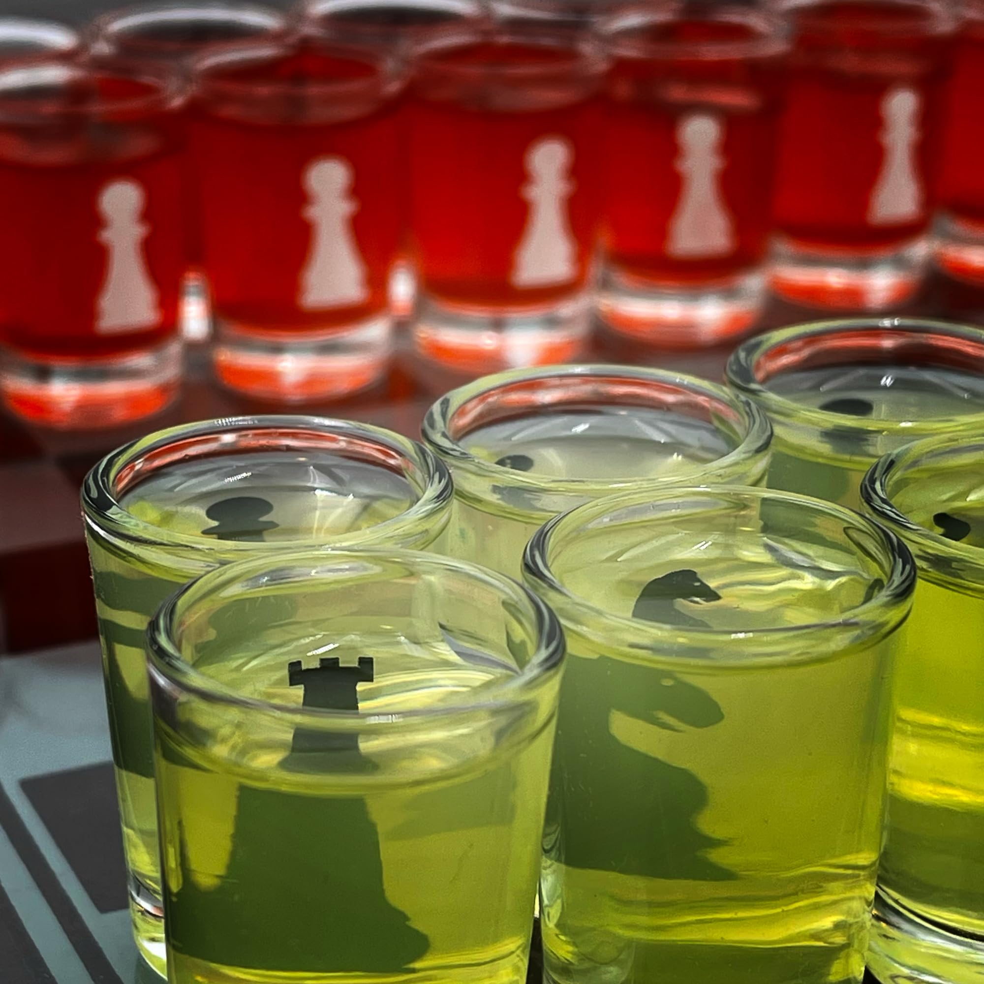 CHH Drinking Shot Glass Chess Set