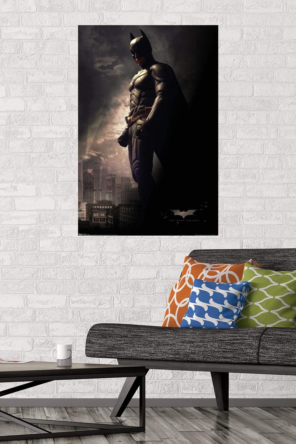 Trends International Dc Comics Movie - The Dark Knight - Batman In The Shadows Wall Poster, 22.375'' X 34'', Premium Unframed Ve