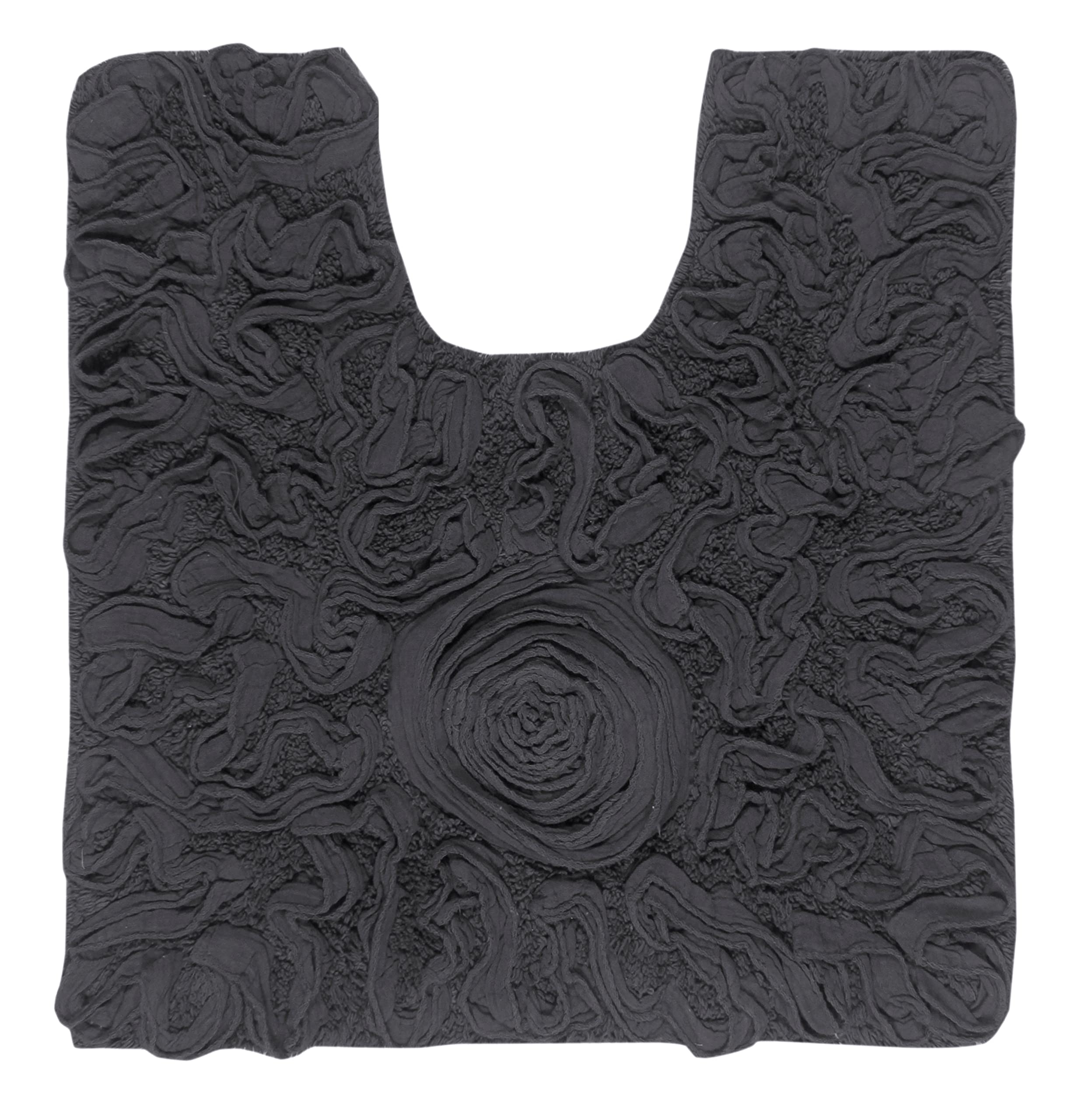Home Weavers Bell Flower Collection 100% Cotton Tufted Bath Rugs, Extra Soft And Absorbent Bath Rugs, Non-Slip Bath Mats, Machin