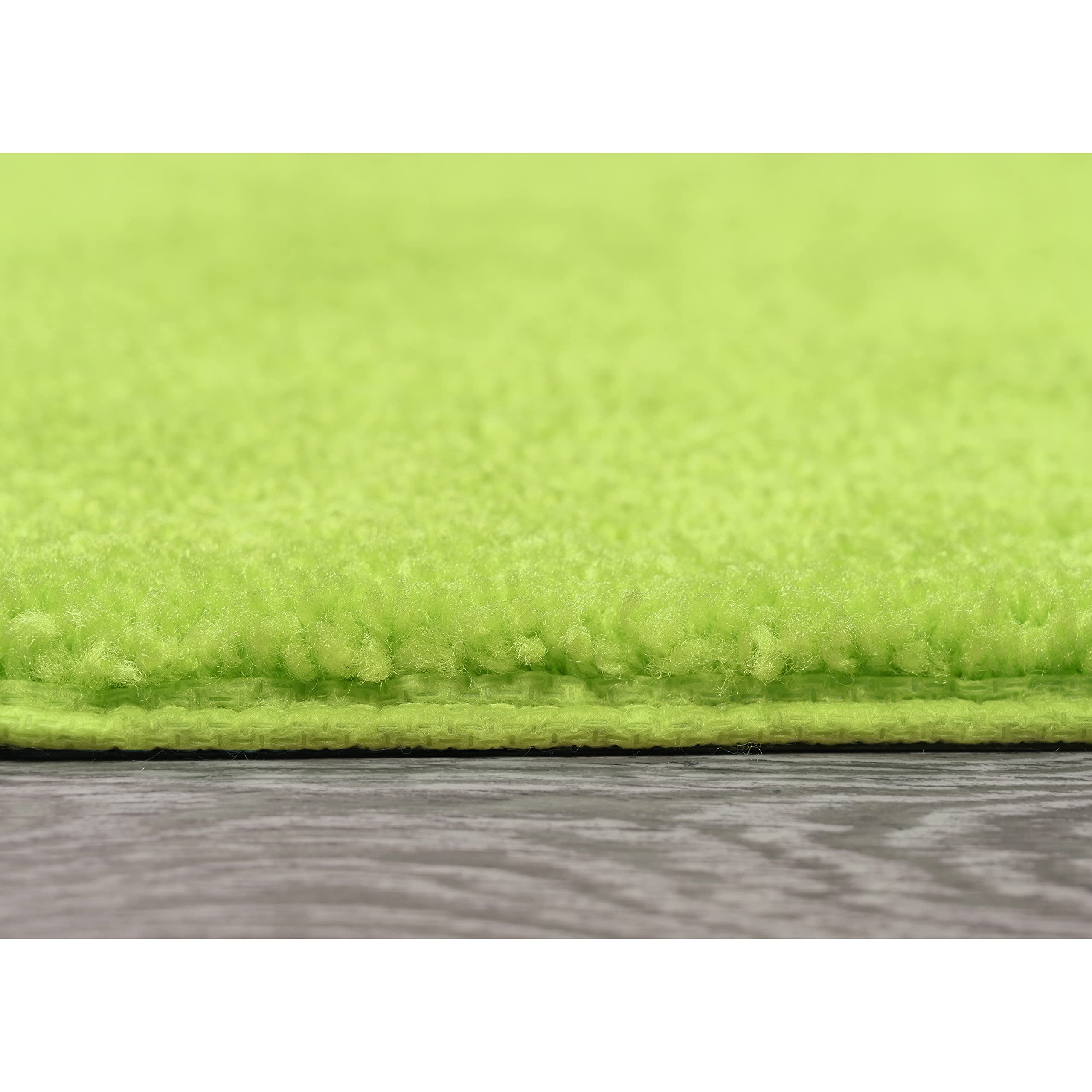 Garland Rug Traditional Nylon Washable Lime-Aid 3 Bath Rugs (17 X 24, 21 X 34, 21 X 34) - Soft, Absorbent, And Styli