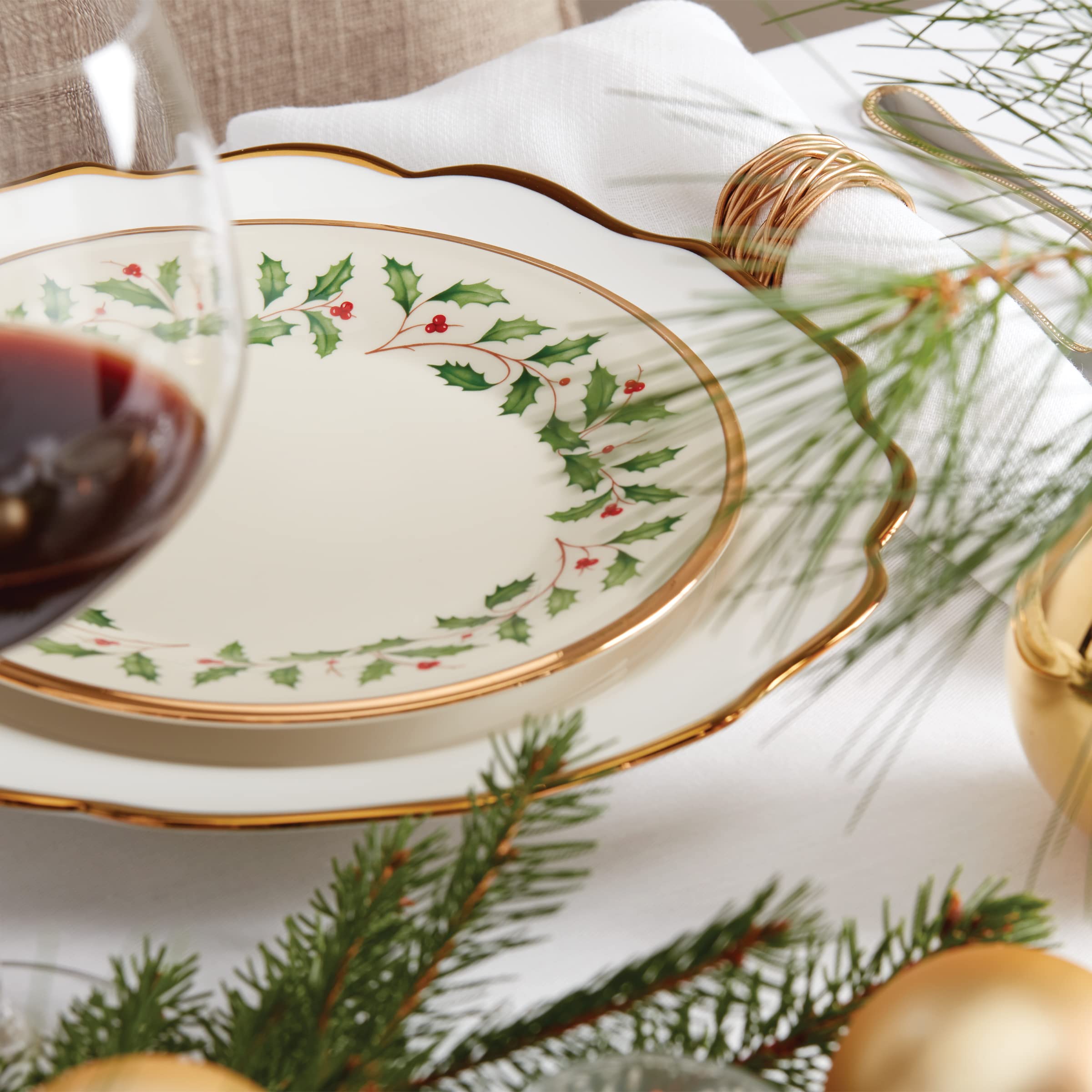 Lenox 146504010 Holiday Salad Plate