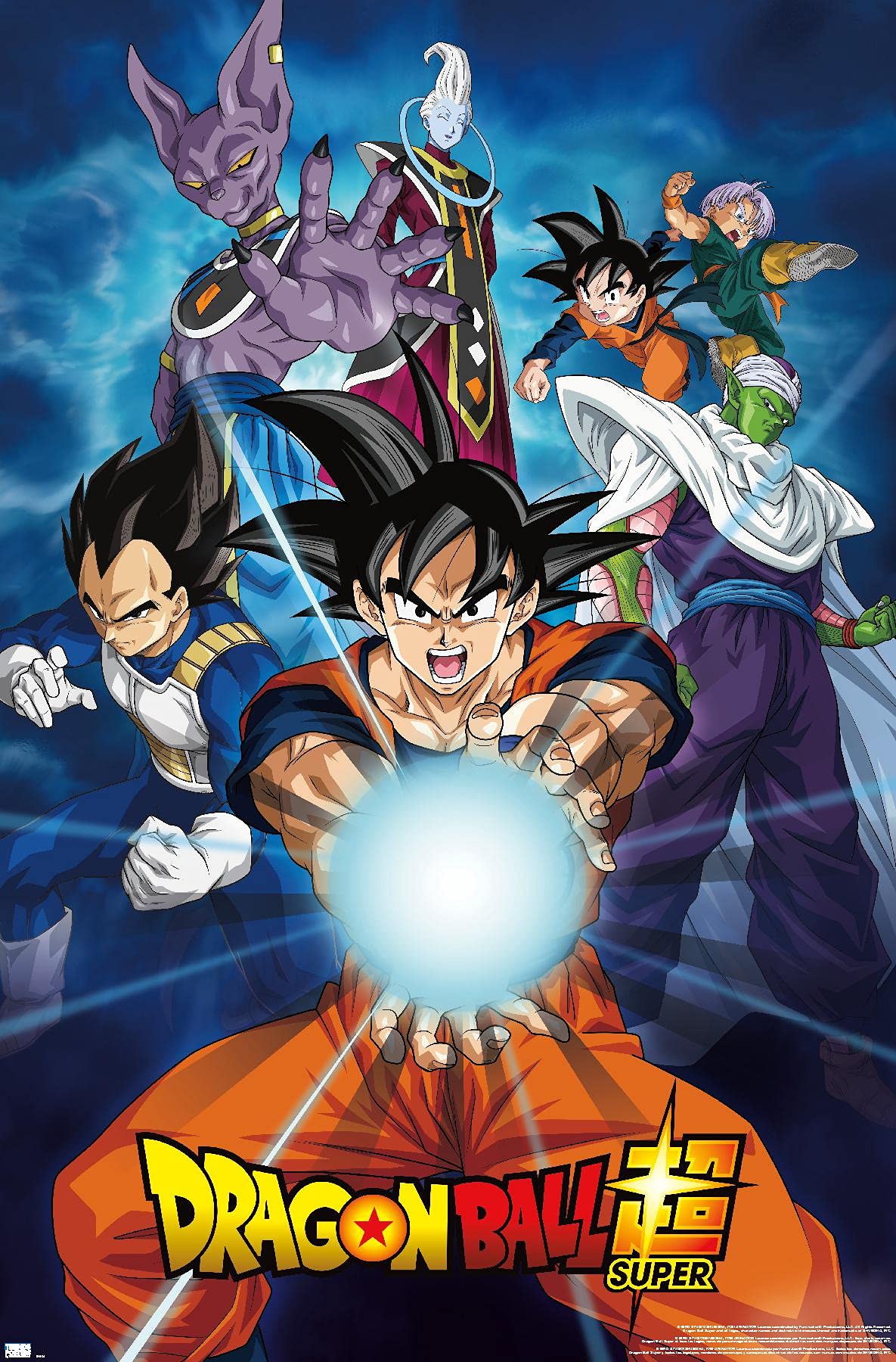 Trends International Dragon Ball Super - Groups Wall Poster, 22.375'' X 34'', Unframed Version