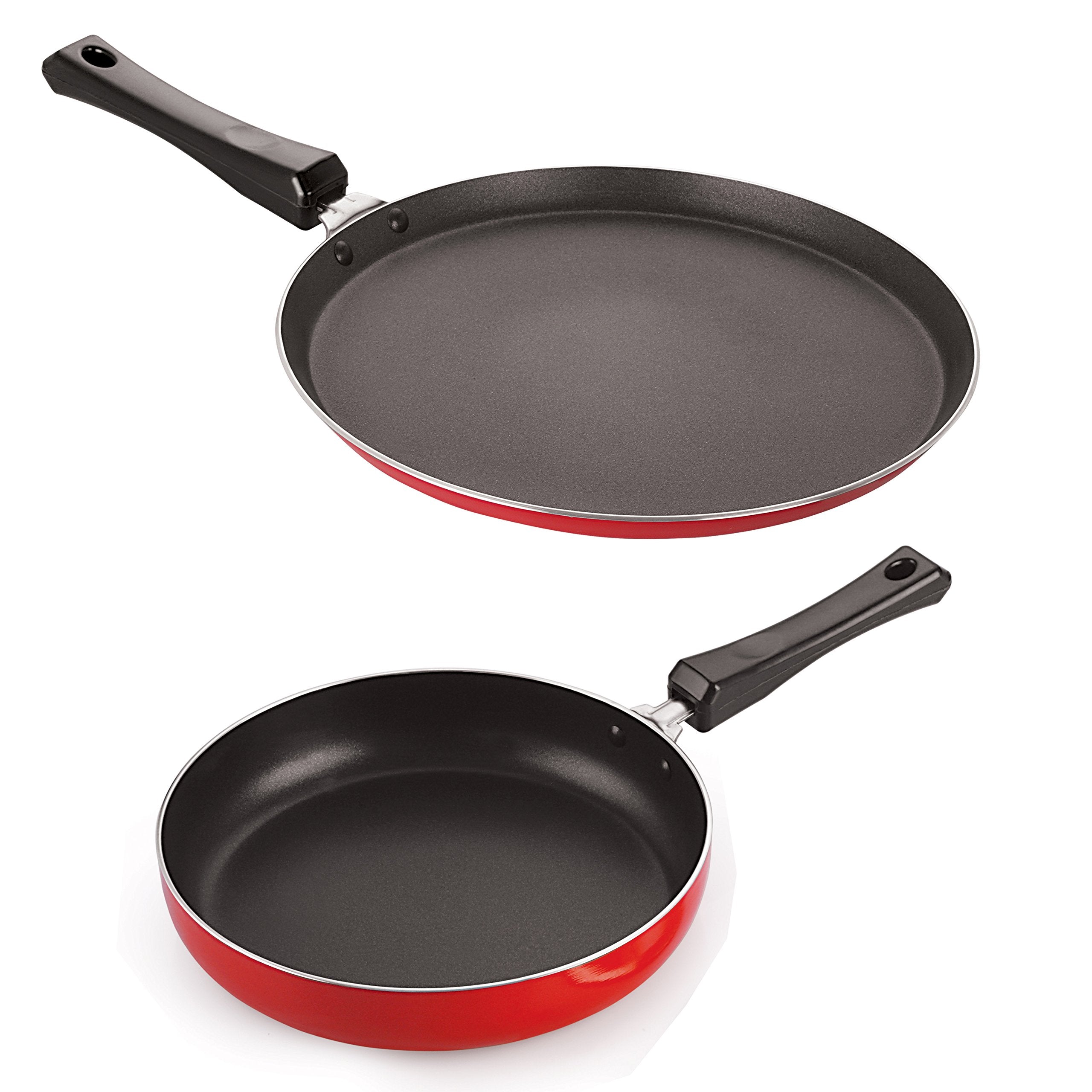 Nirlon NonStick Aluminium Multicolor Cookware Utencil Combo Gift Set Offer