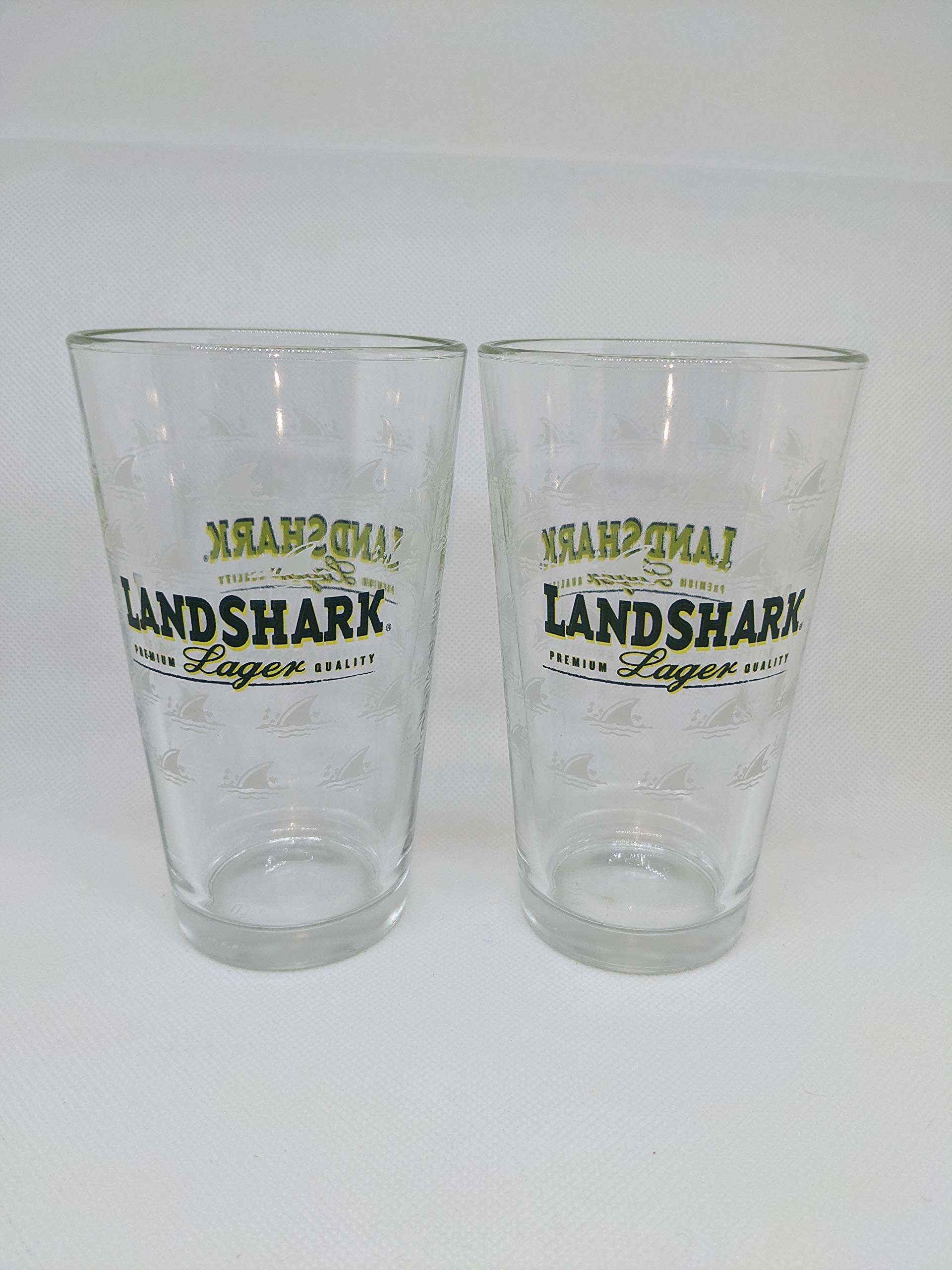 Boelter Landshark Lager Pint Glasses - Set Of 2