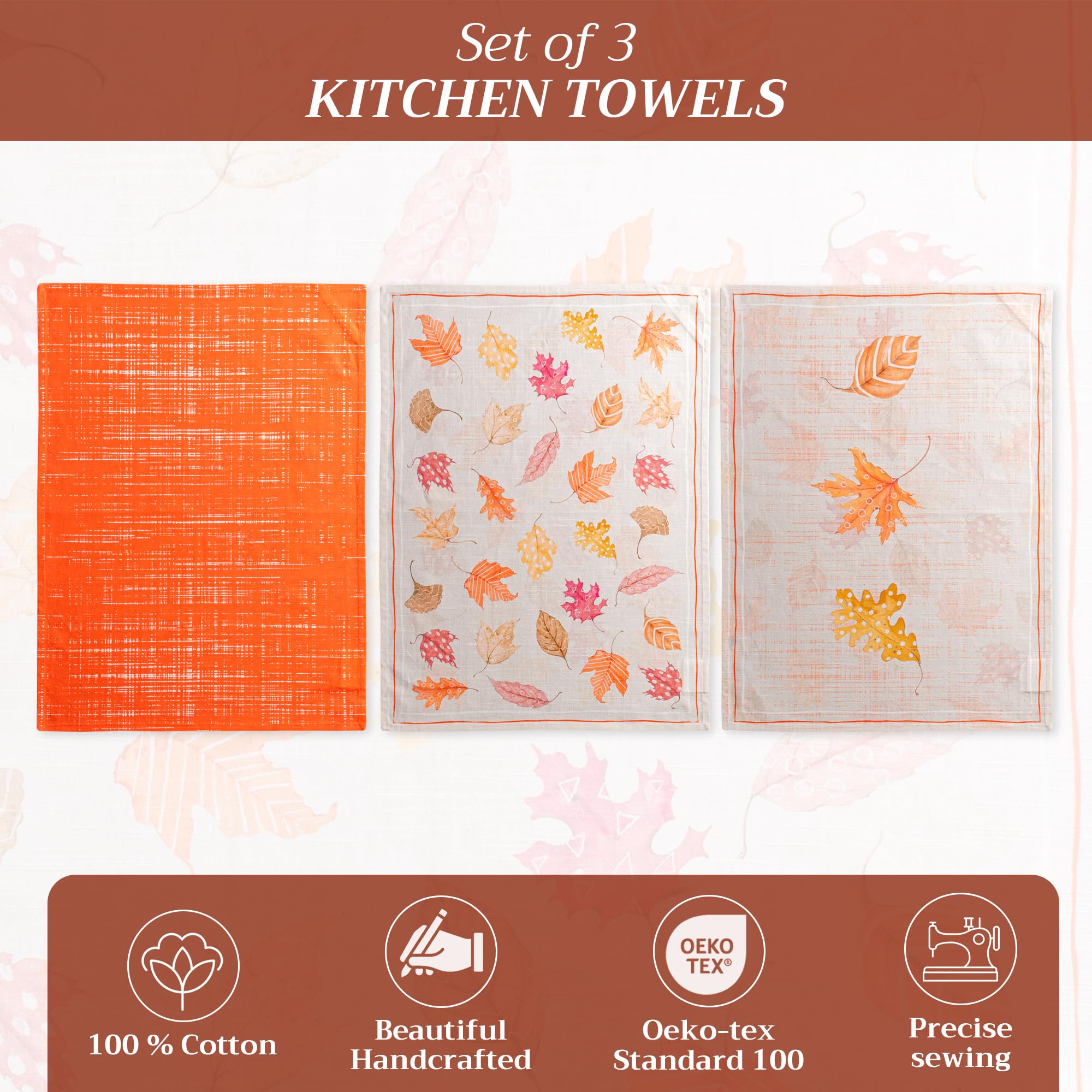 Maison D' Hermine Kitchen Towel 100% Cotton Quick Dry Cleaning Dishtowel For Gifts, Dining, Home, Wedding, Banquet, Buffet, Colo