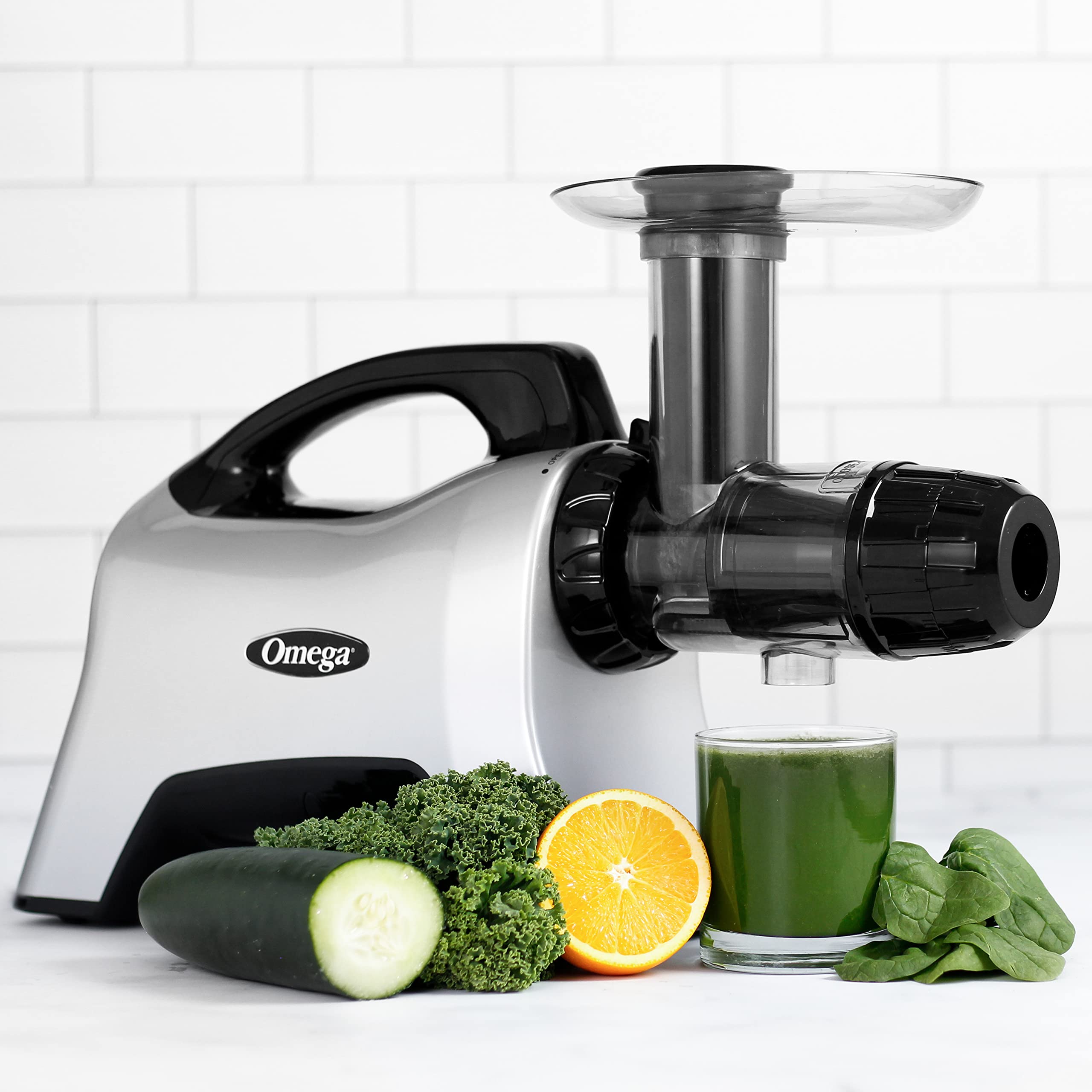 Omega Juicer Nc1000Hds Juice Extractor And Nutrition System Slow Masticating Bpa-Free With Quiet Motor And Reverse Easy To Clean